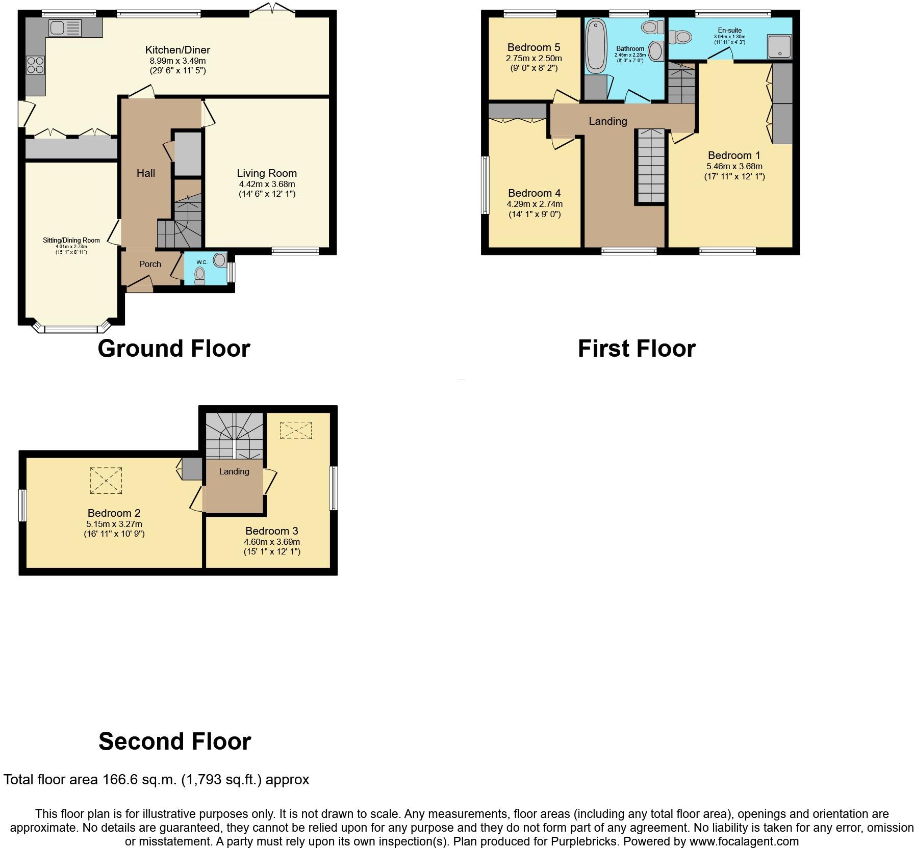 Mountbatten Avenue, Sandal, Wakefield, WF2 floorplan