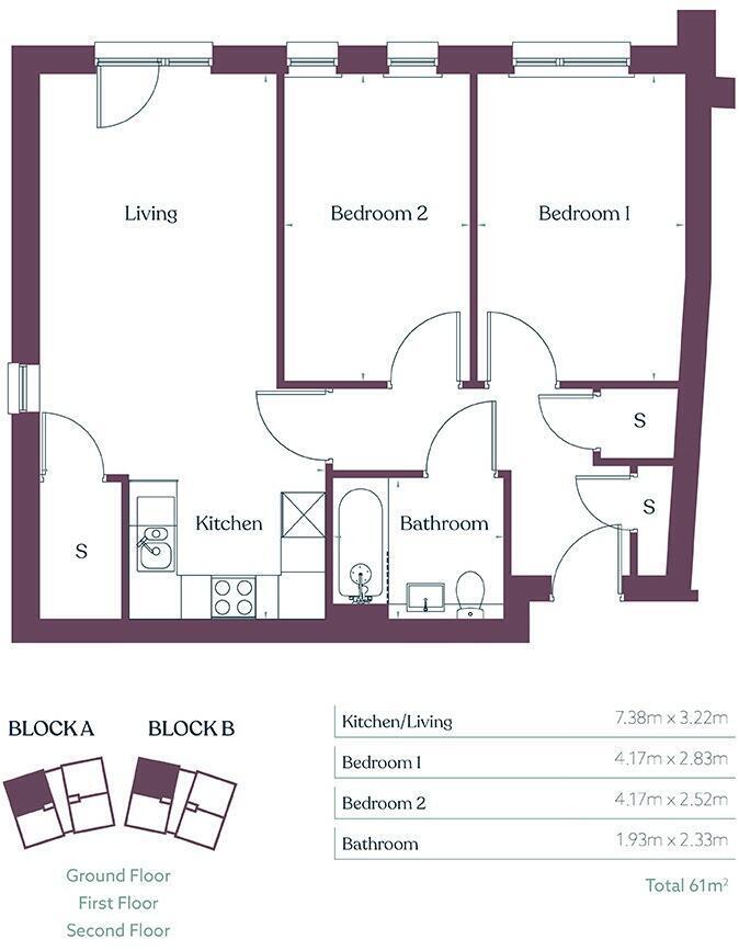 1-3 Old Cross Bank
Urmston
Manchester
M41 0US floorplan
