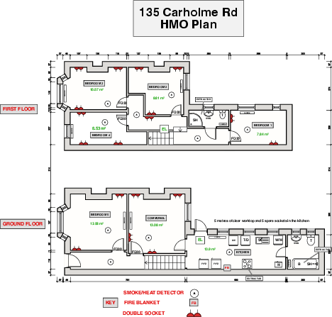 27/28 - Carholme Road - Student House floorplan