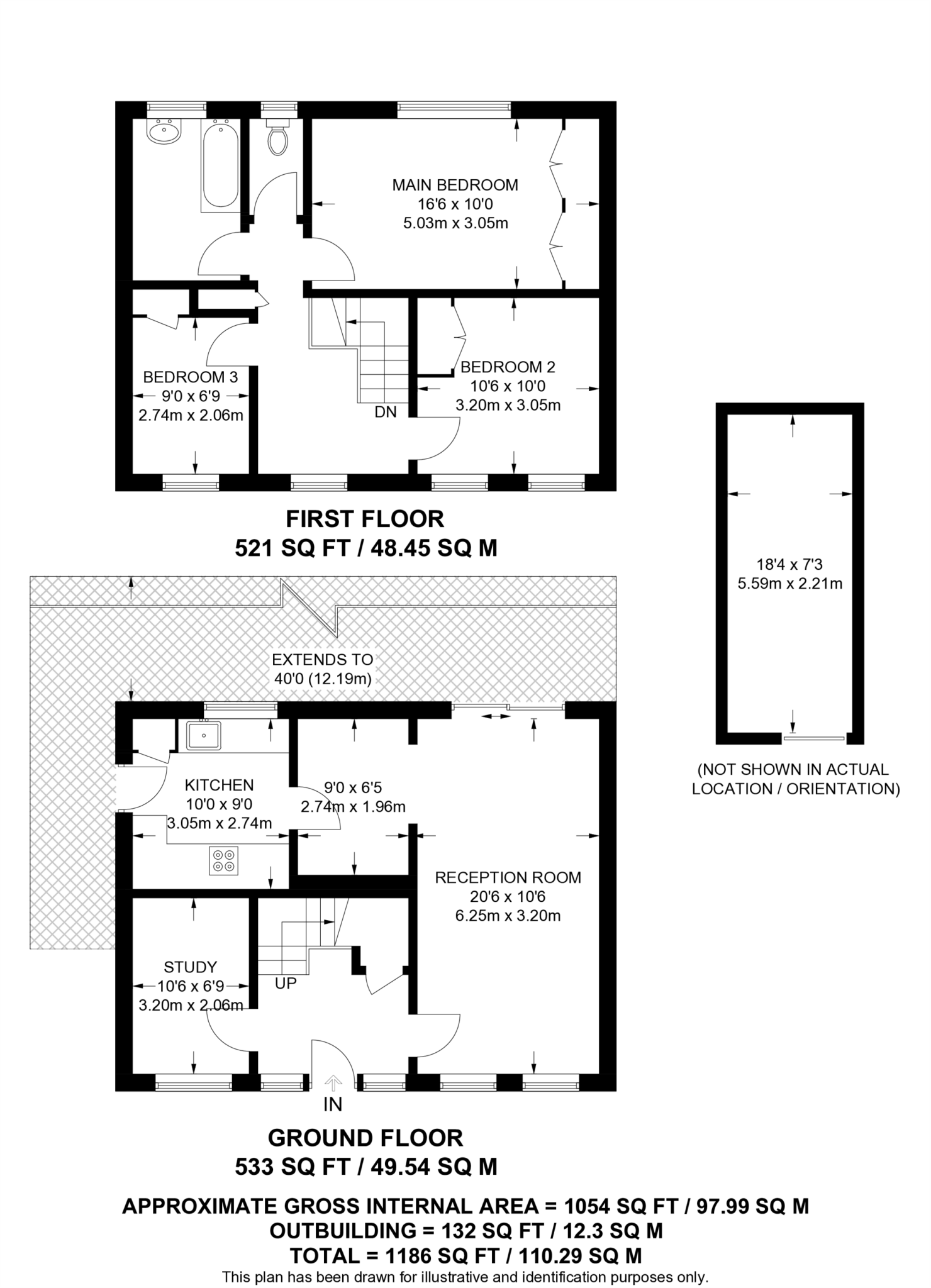 Ullswater Crescent, Kingston, London, SW15 floorplan