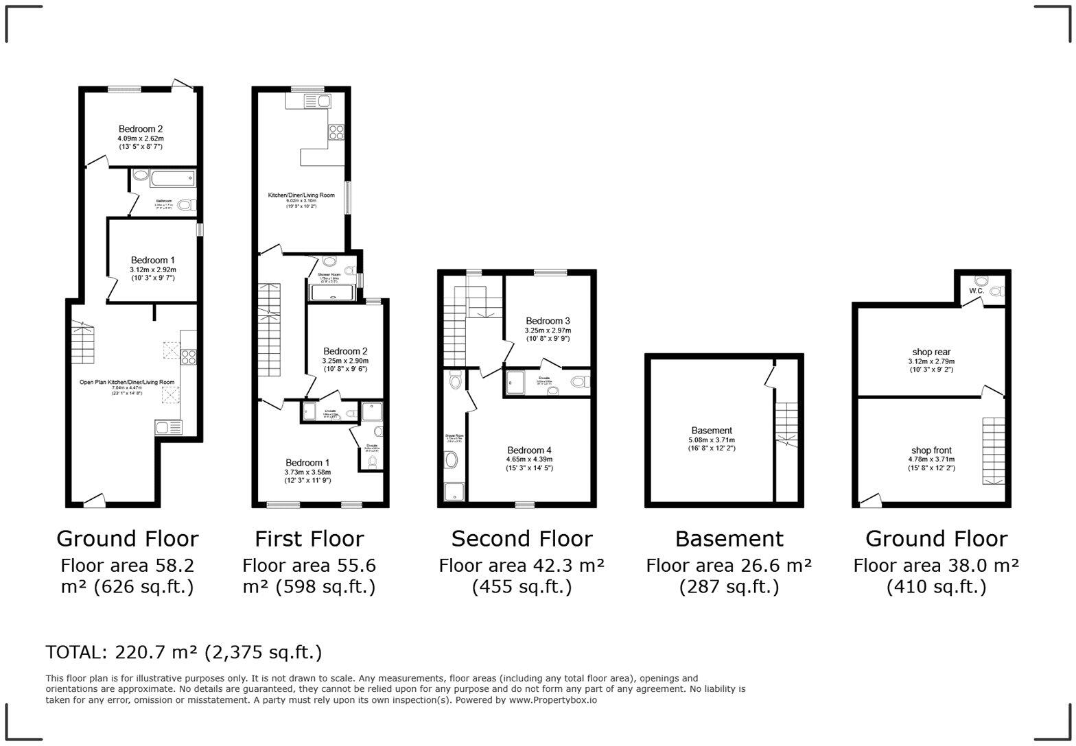 Mackintosh Place, Cardiff floorplan