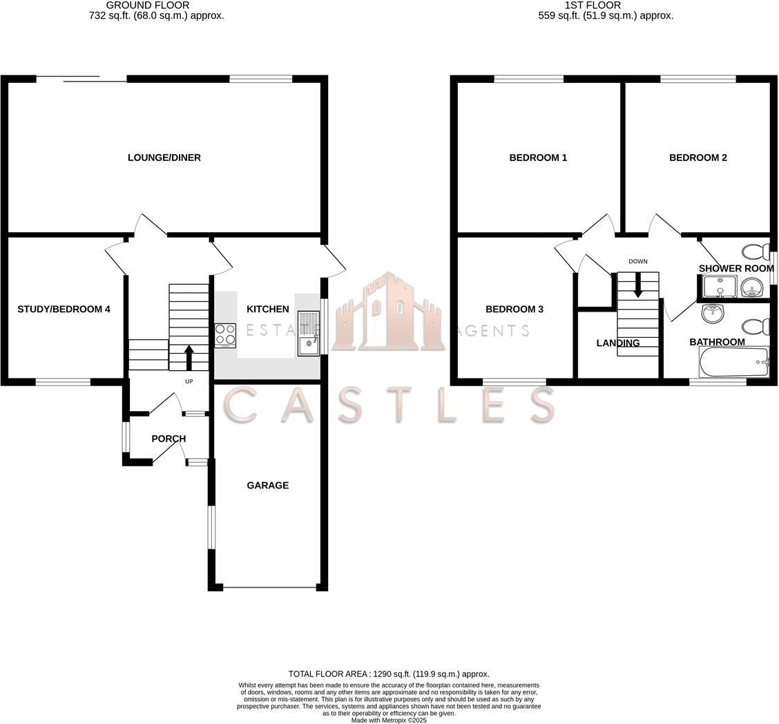 Hill Road, Portchester floorplan