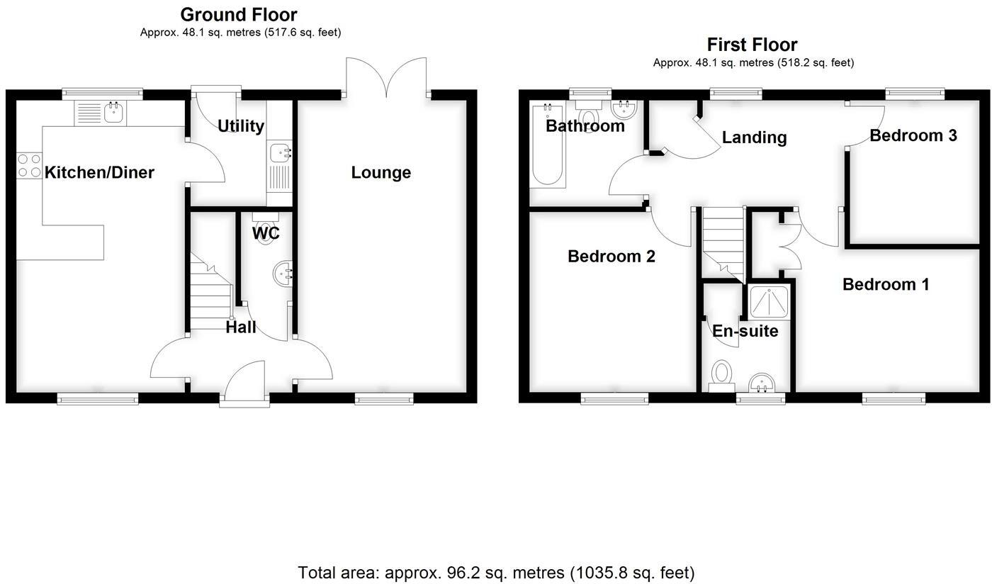 Chaffinch Way, Holbeach, Spalding floorplan