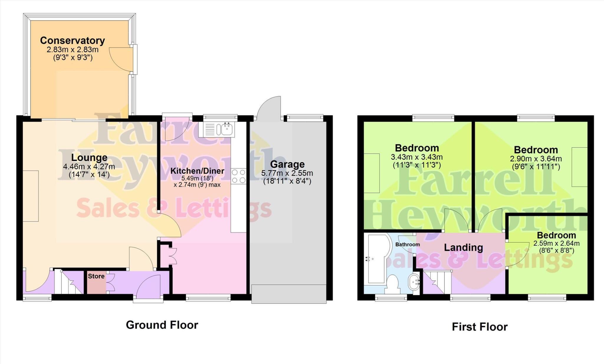 Tennyson Avenue, Chorley floorplan