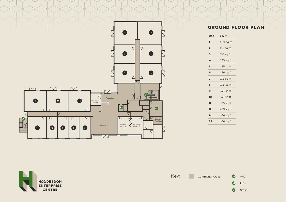 Hoddeson Enterprise Centre Floorplans