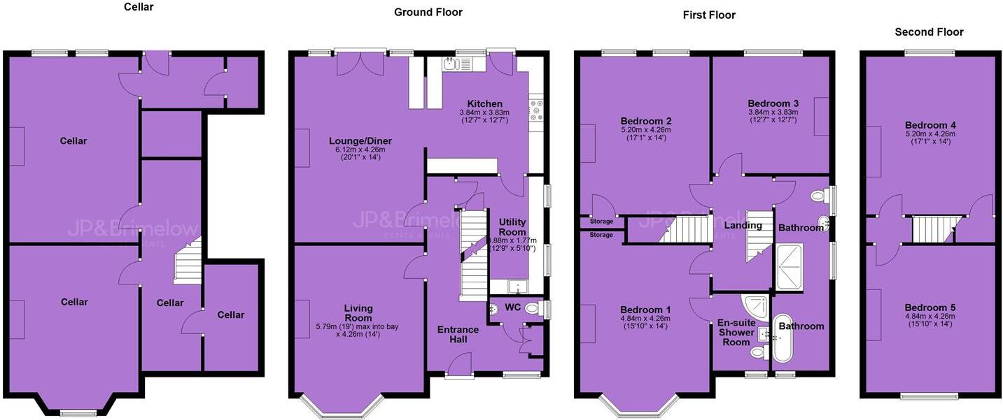 Oswald Road, Chorlton floorplan