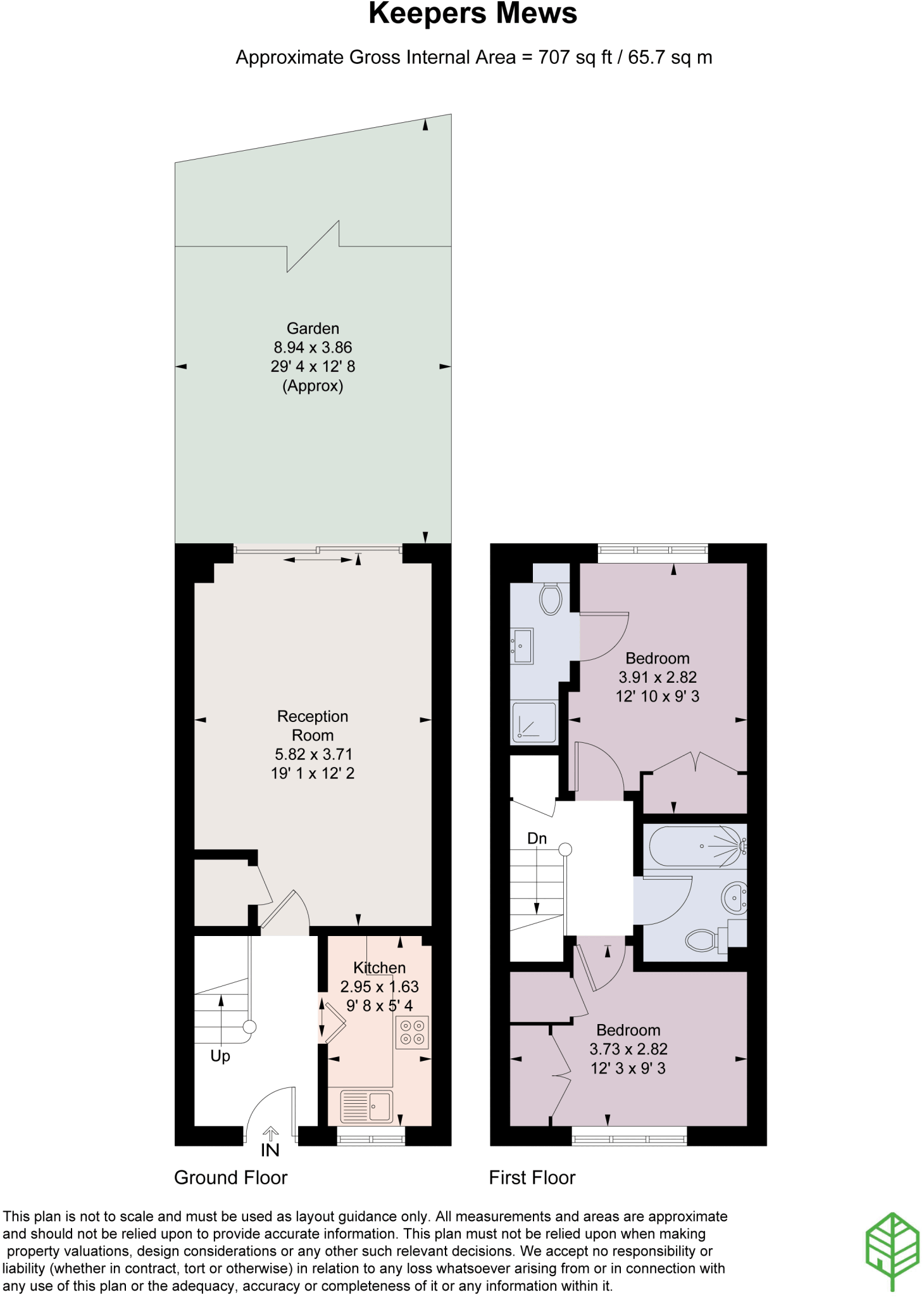Keepers Mews, Teddington, TW11 floorplan