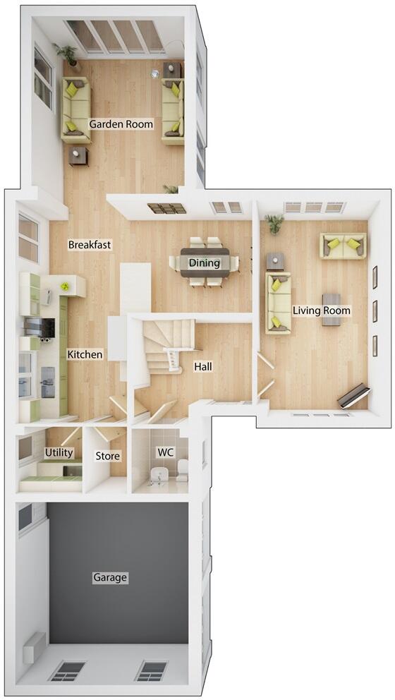 Craigton Drive,
Bishopton,
Renfrewshire,
PA7 5FT floorplan