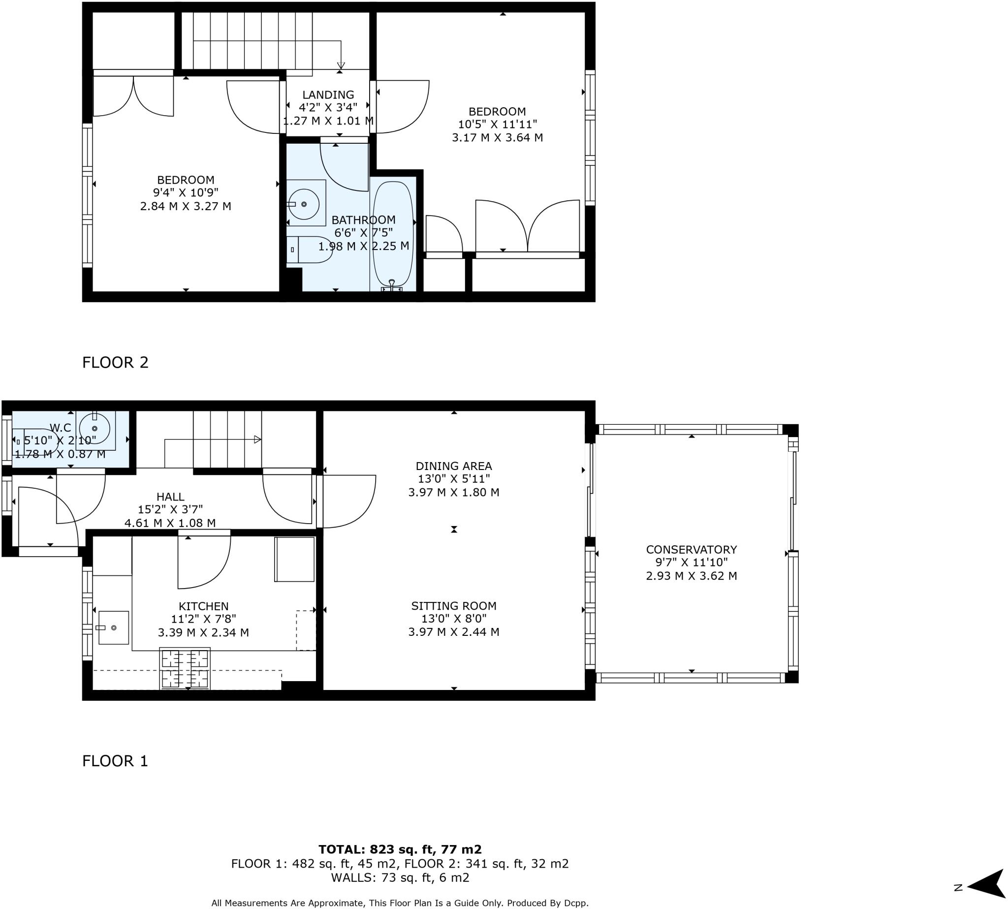Swan Close, Stowmarket floorplan