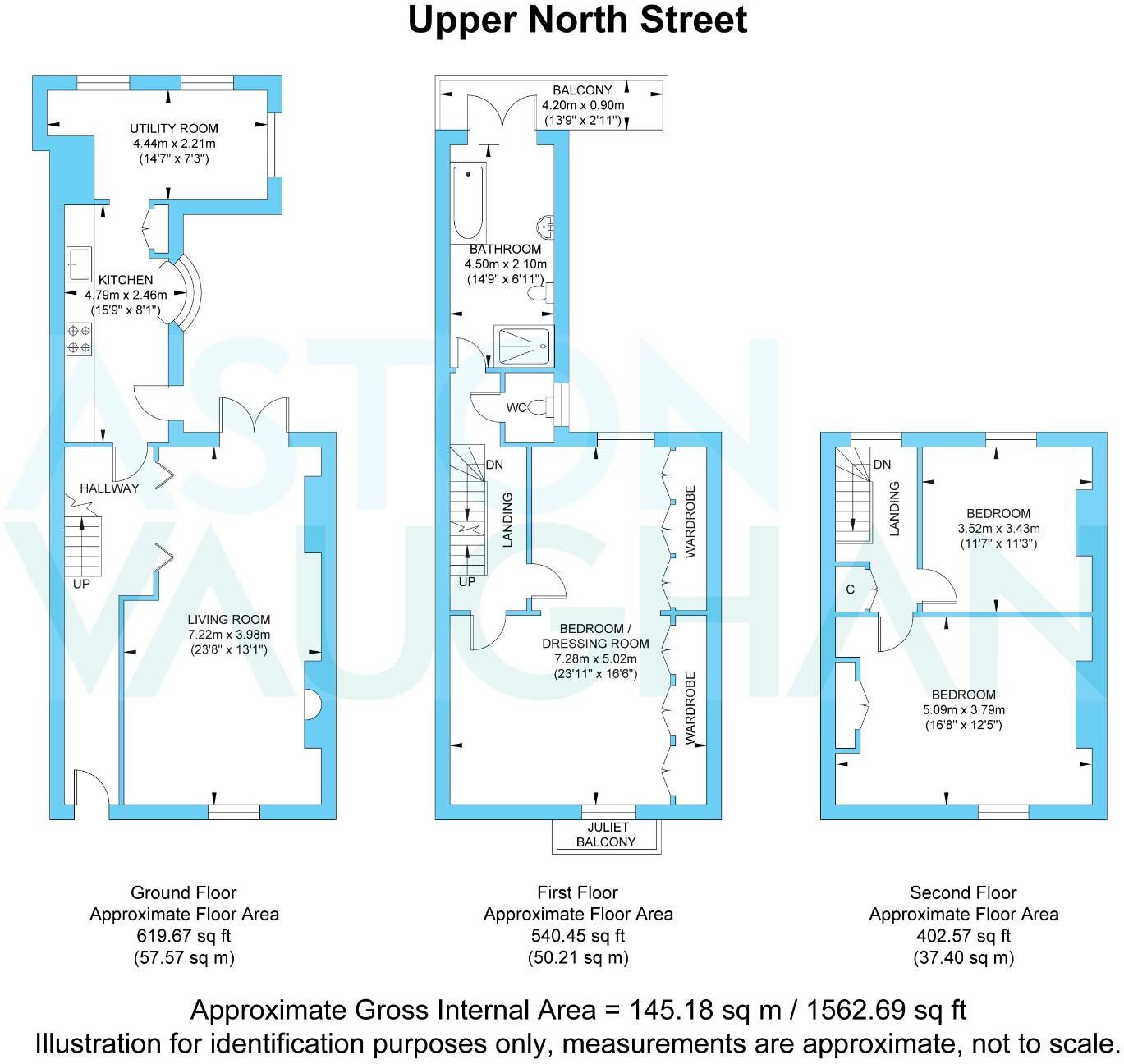 Upper North Street, Brighton, East Sussex, BN1 floorplan