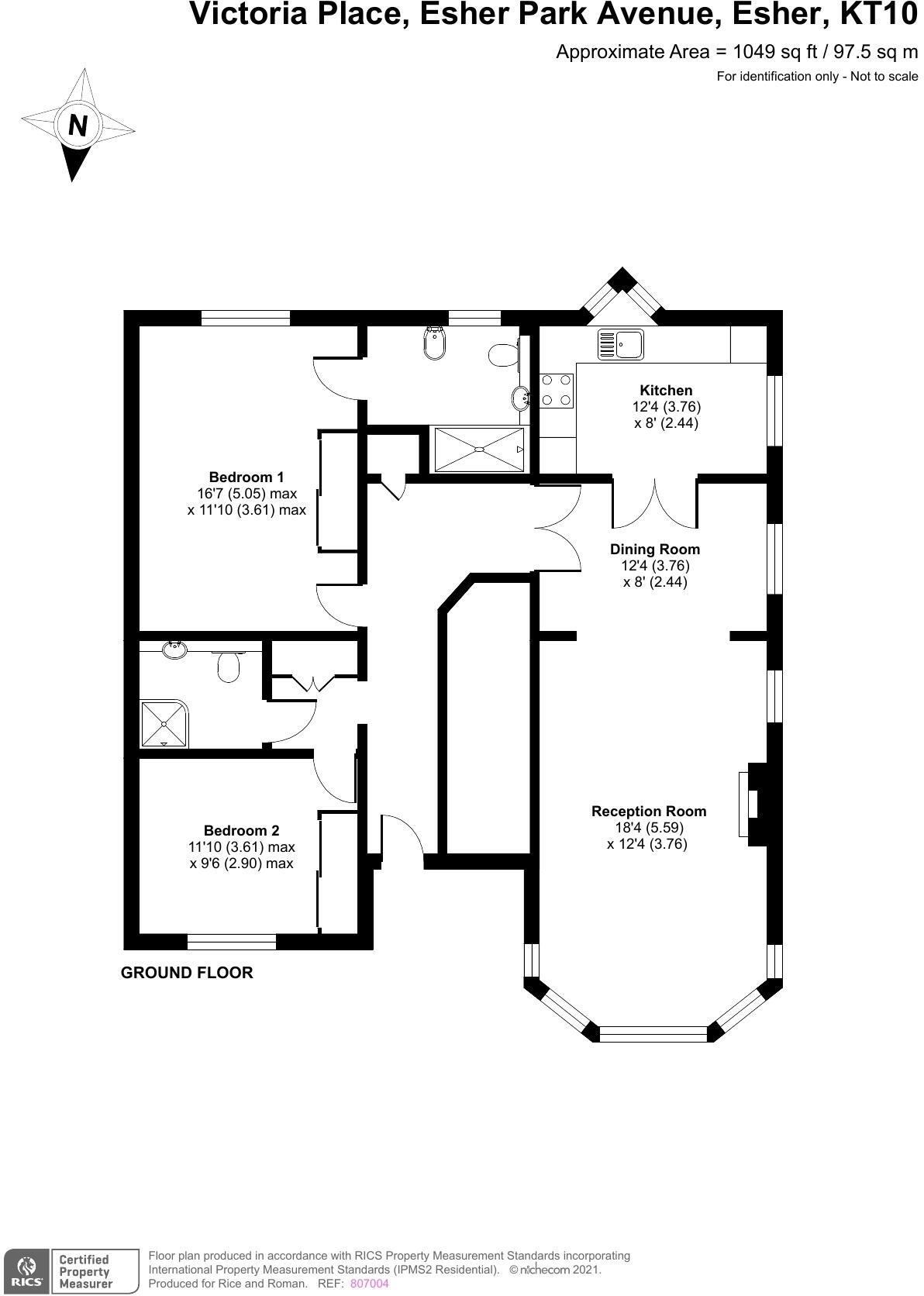 Victoria Place, Esher floorplan