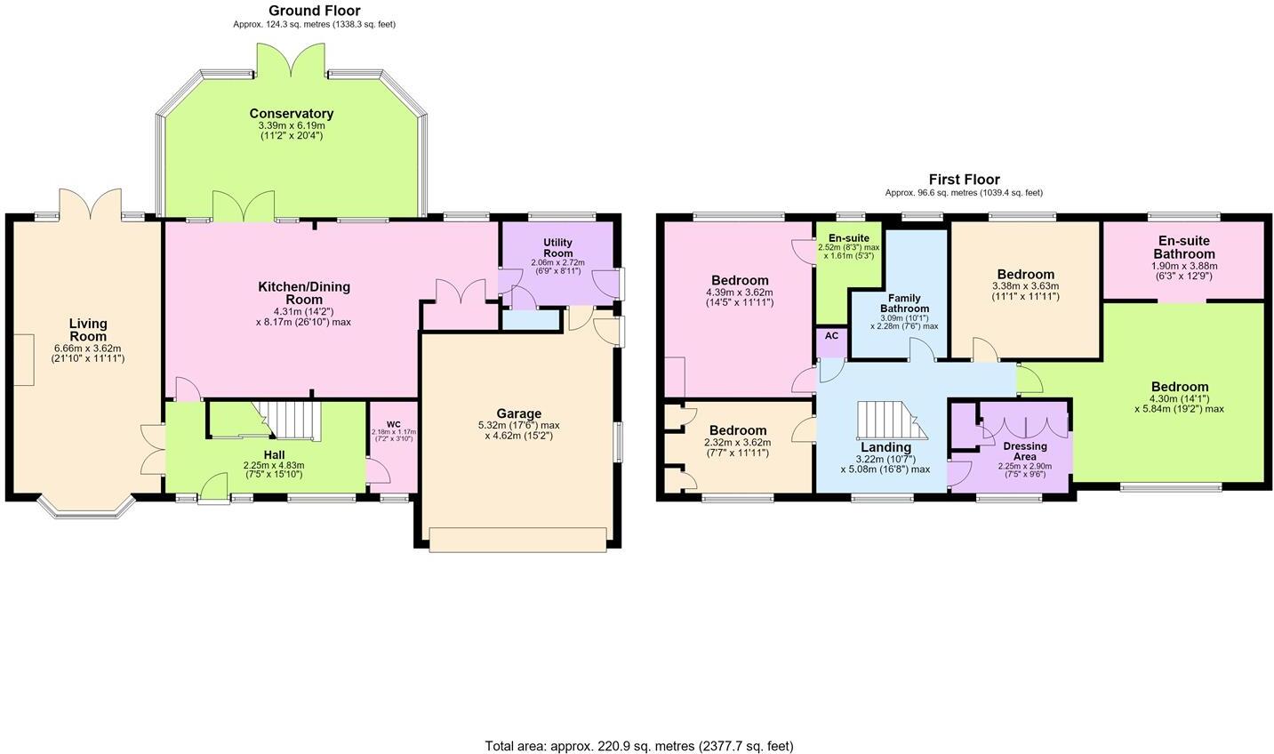 Bramley Way, Whittington, Lichfield floorplan