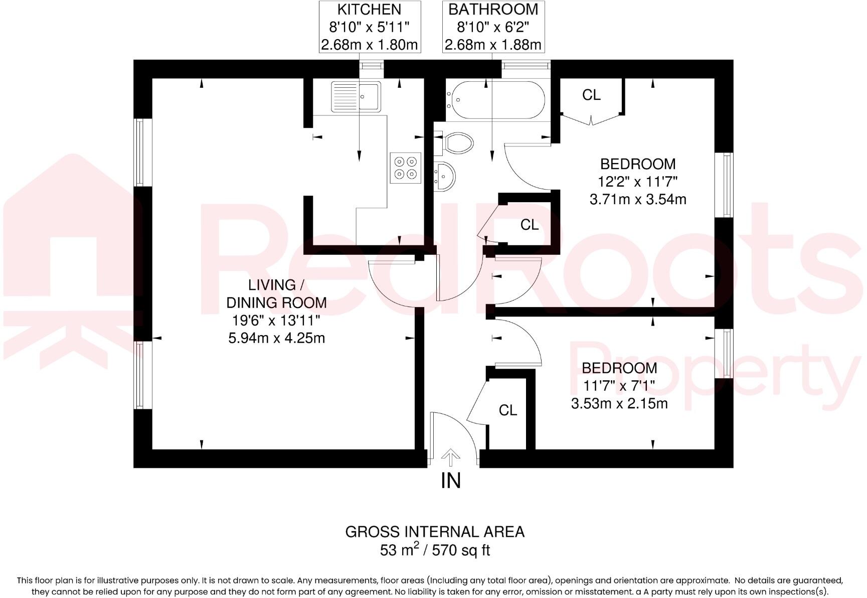 Normanton, West Yorkshire, WF6 floorplan