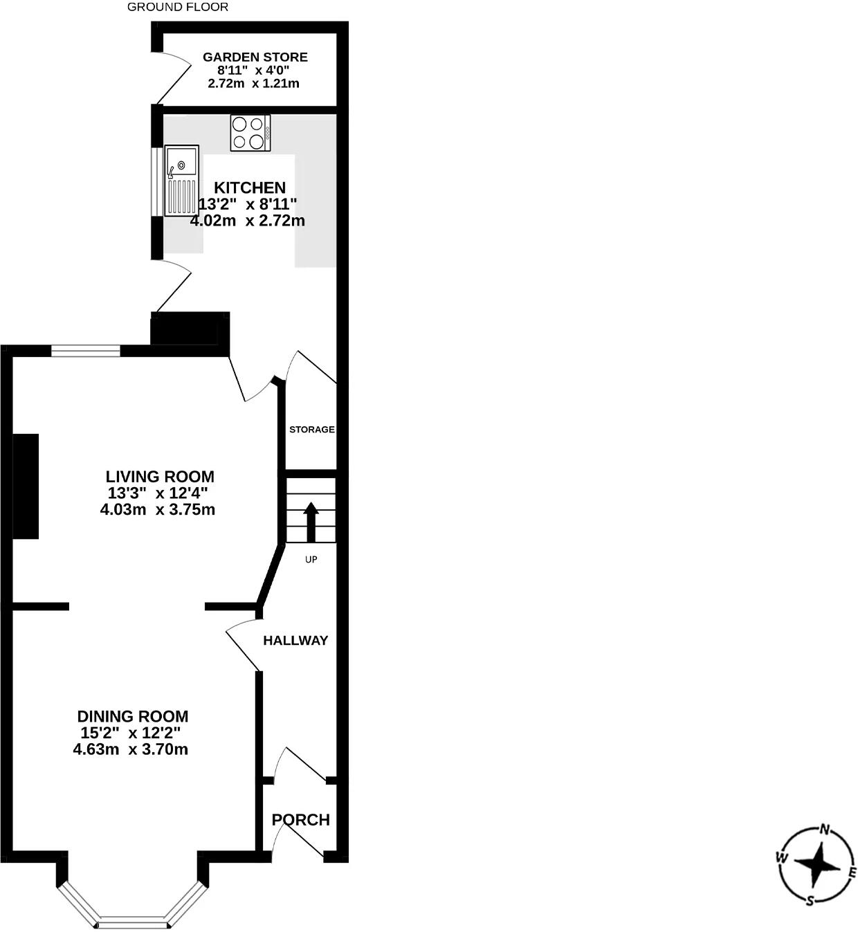33, Governors Road, Onchan floorplan