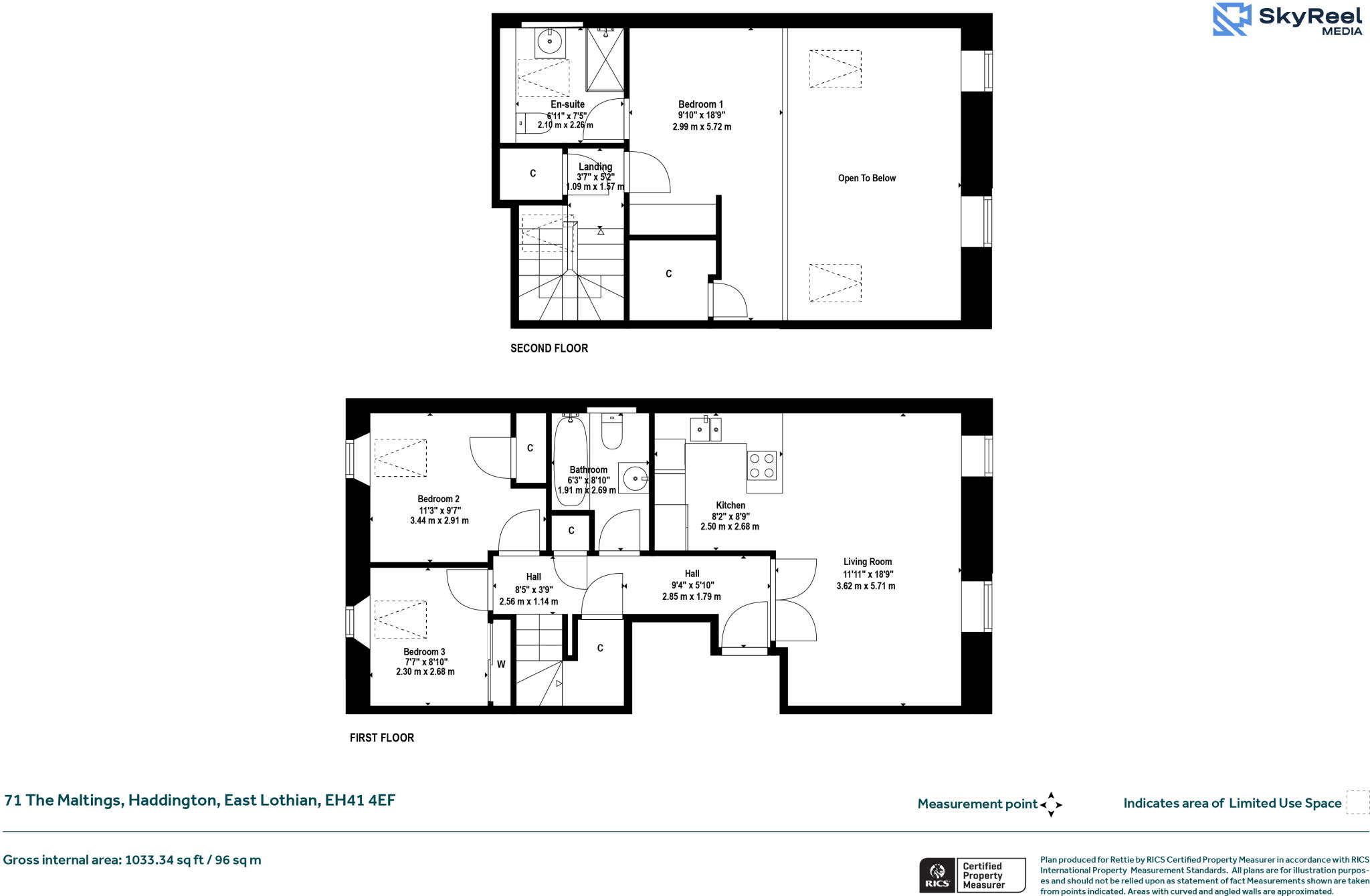 71, The Maltings, Haddington, East Lothian floorplan