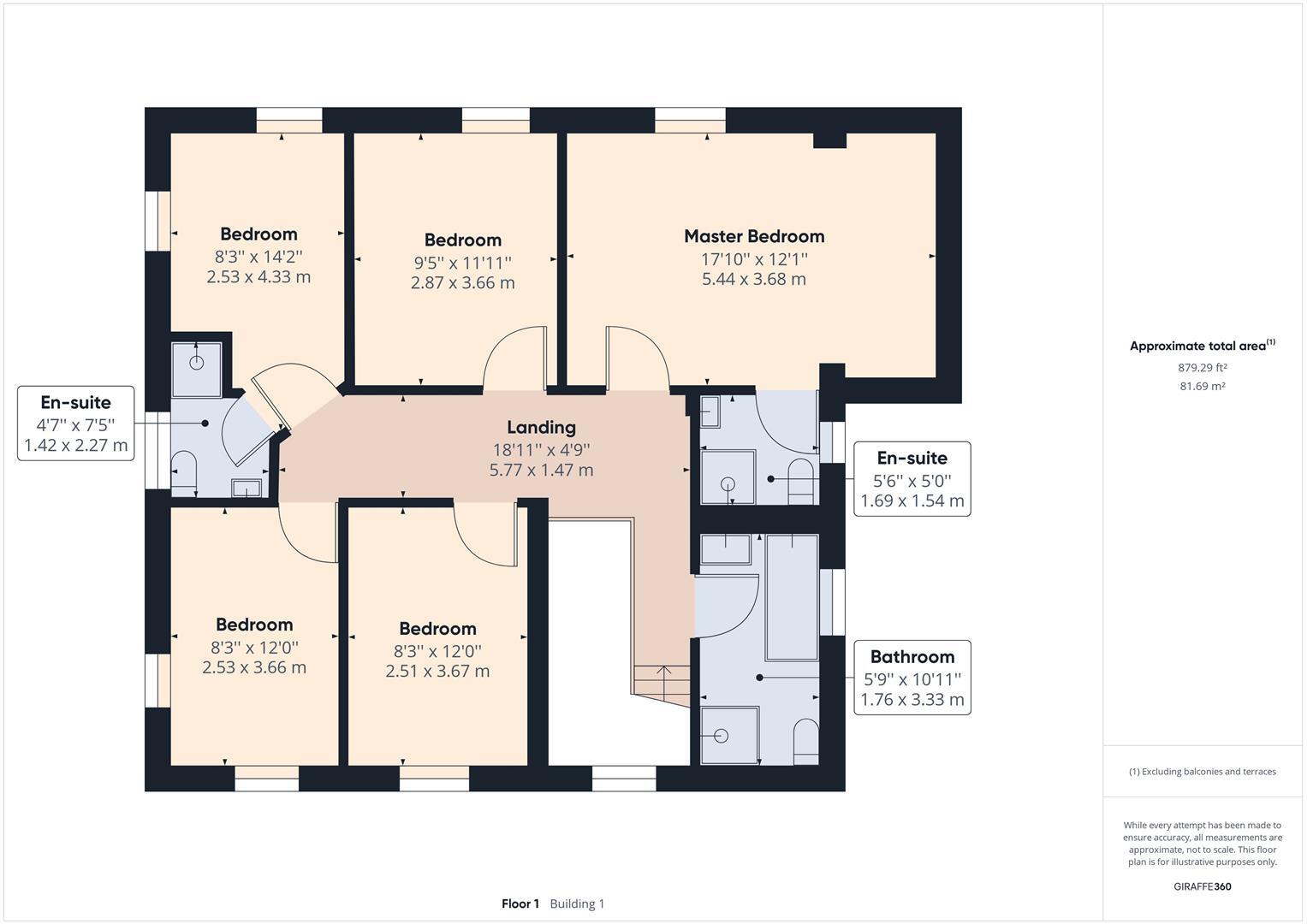 Brookfield House, Draycott, Derbyshire DE72 3SD floorplan