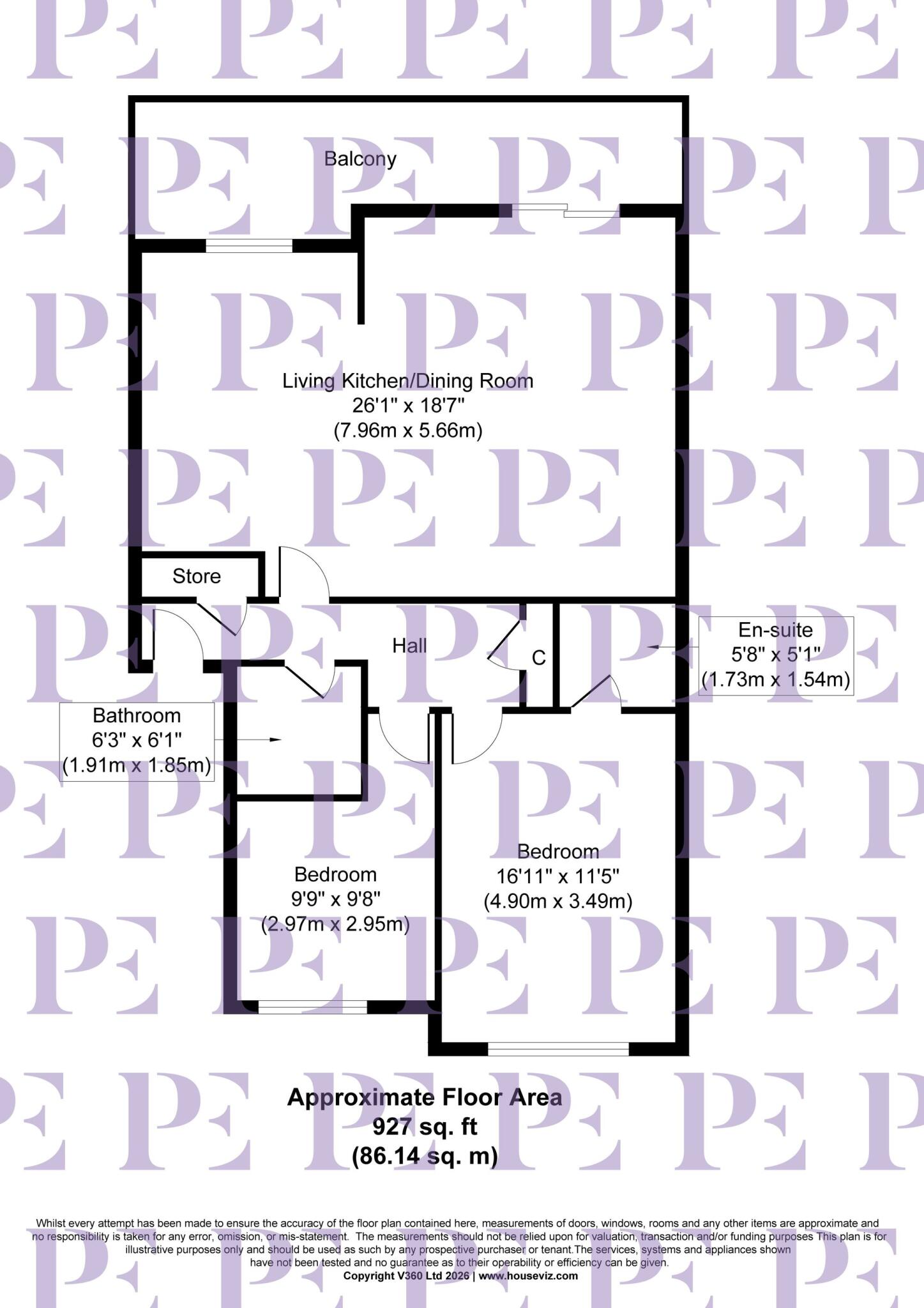 Ward Close, Barwell, LE9 floorplan