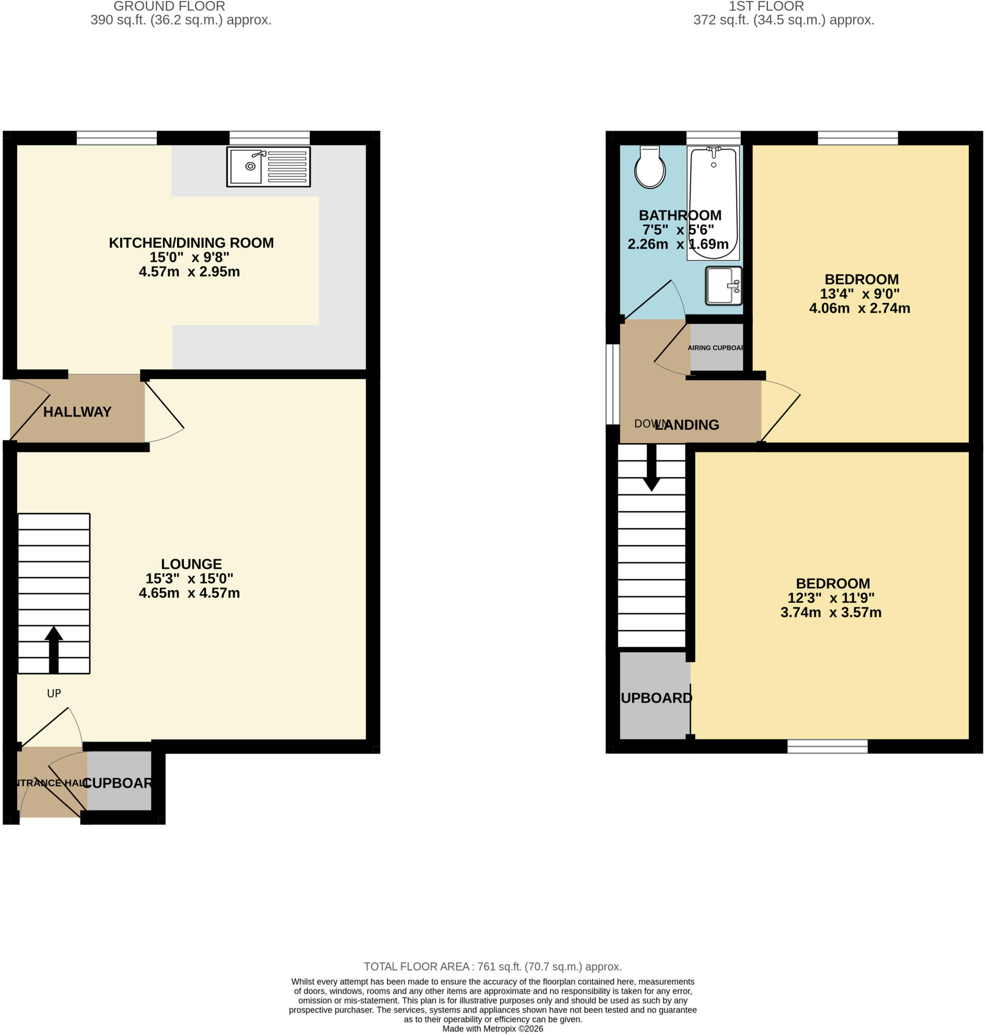 Eleanor Walk, TIPTREE floorplan