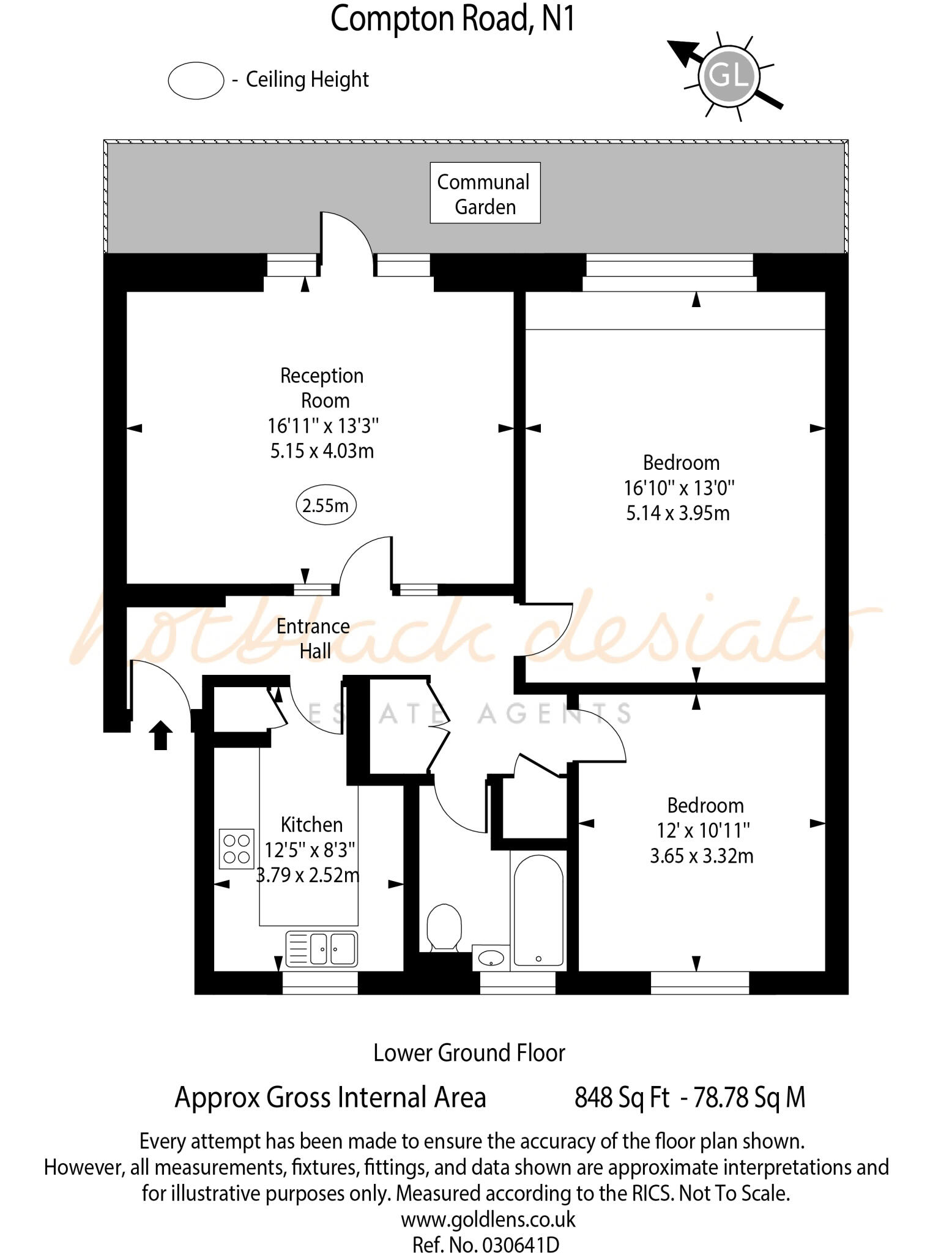 Compton Road, Islington, London, N1 floorplan