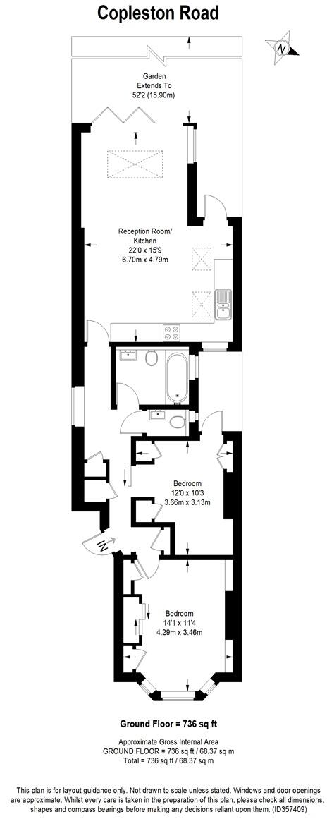 Copleston Road, East Dulwich, London floorplan