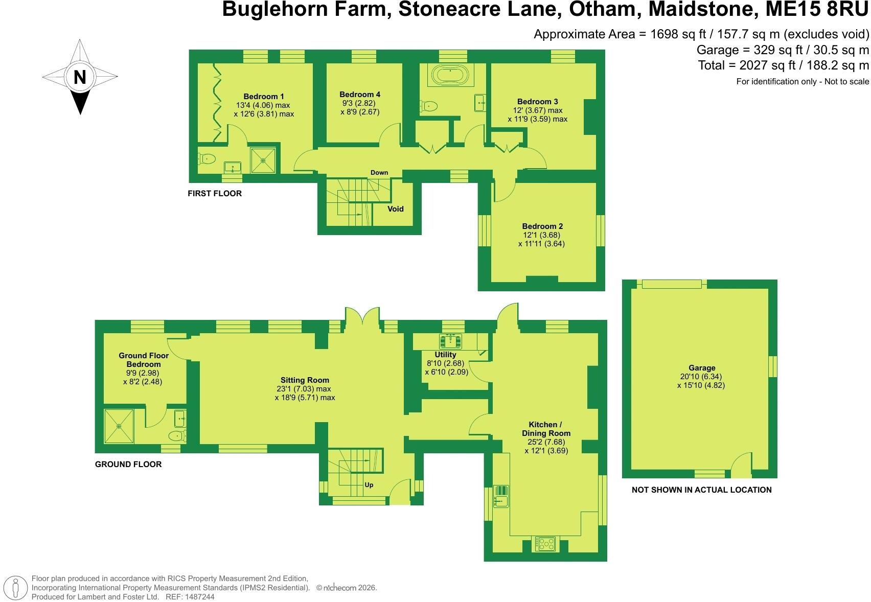 Stoneacre Lane, Maidstone floorplan
