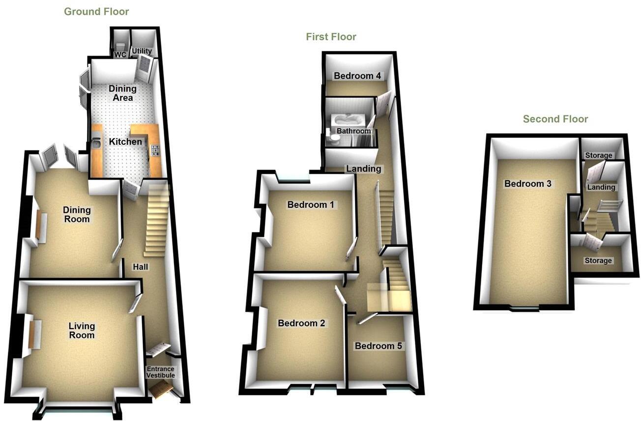 Leven Street, Saltburn-By-The-Sea floorplan