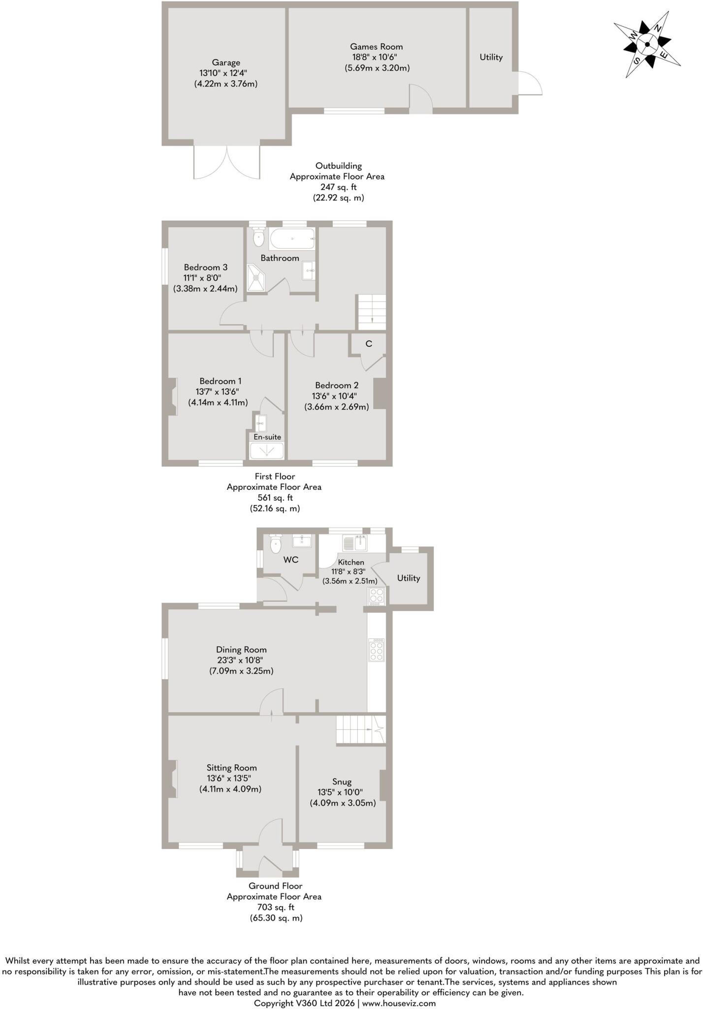 Impressive Flint Cottage in the Superb Coastal Village of Weybourne floorplan