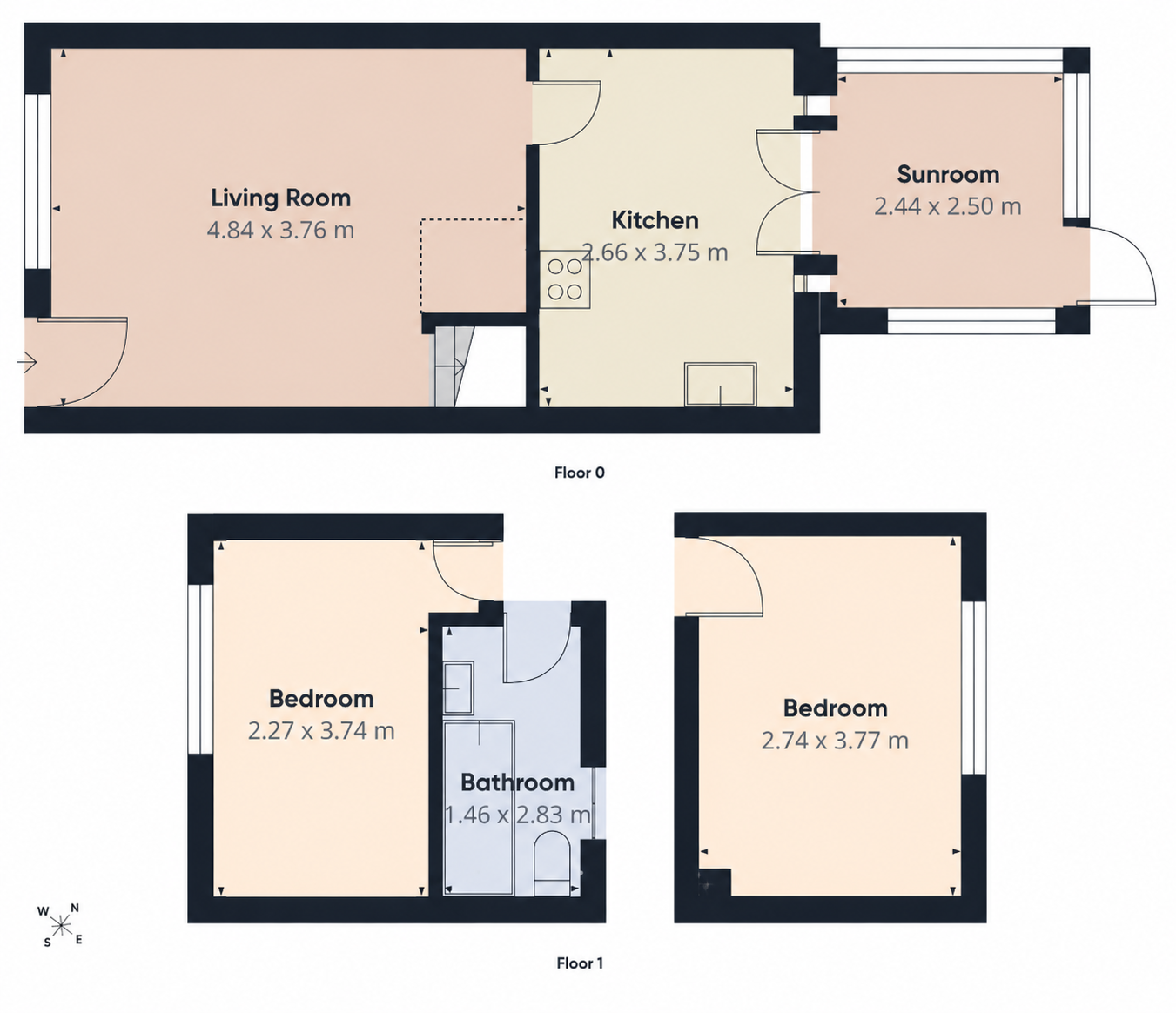 Somerford Walk, Widnes WA8 3EU floorplan