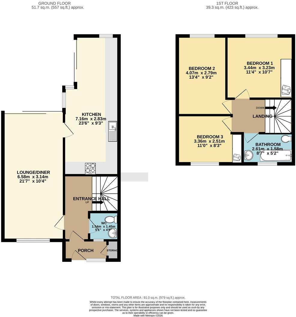 Spruce Hill, Harlow floorplan