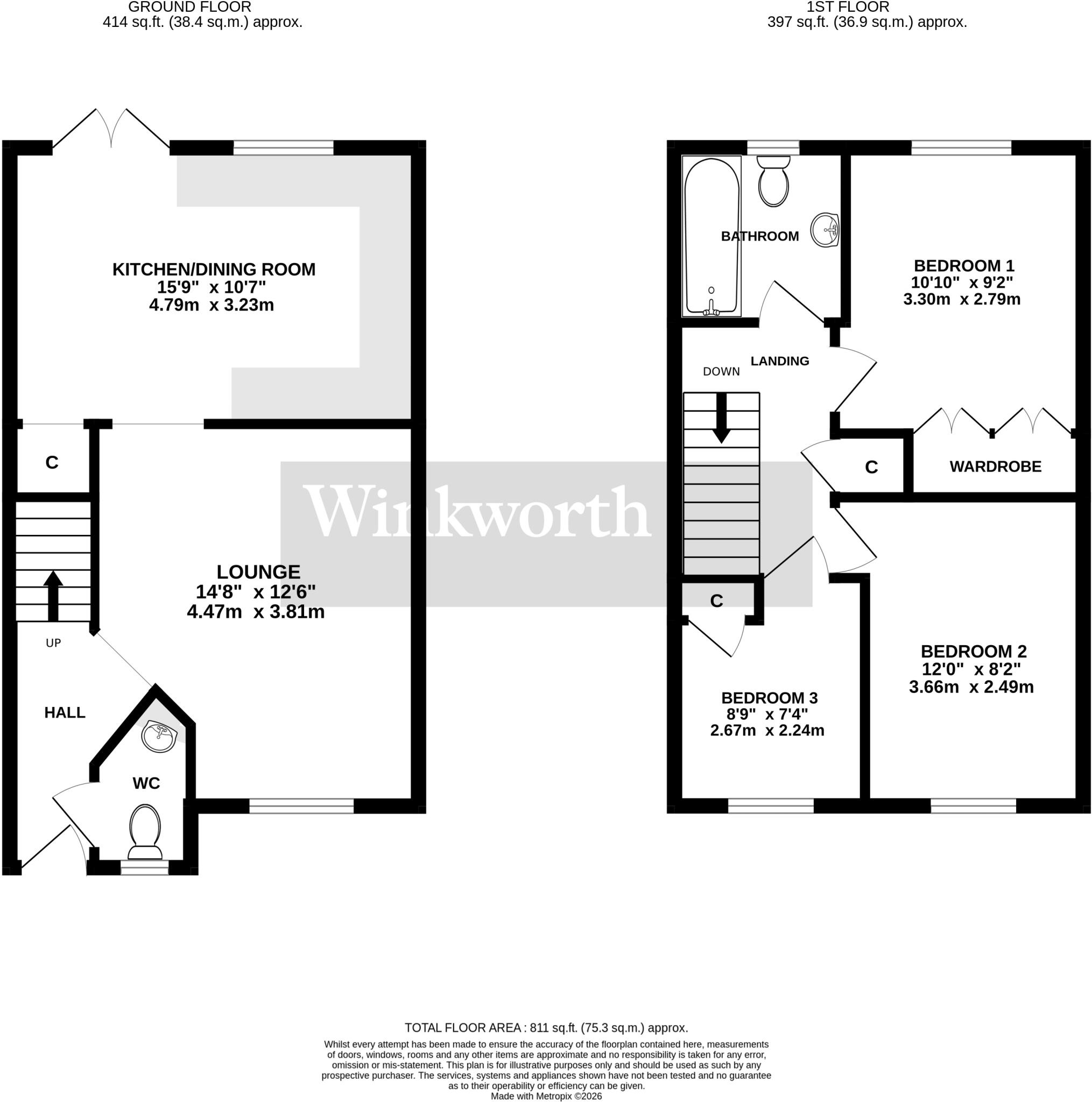 Barleyfield Road, Horsford, Norwich, Norfolk, NR10 floorplan