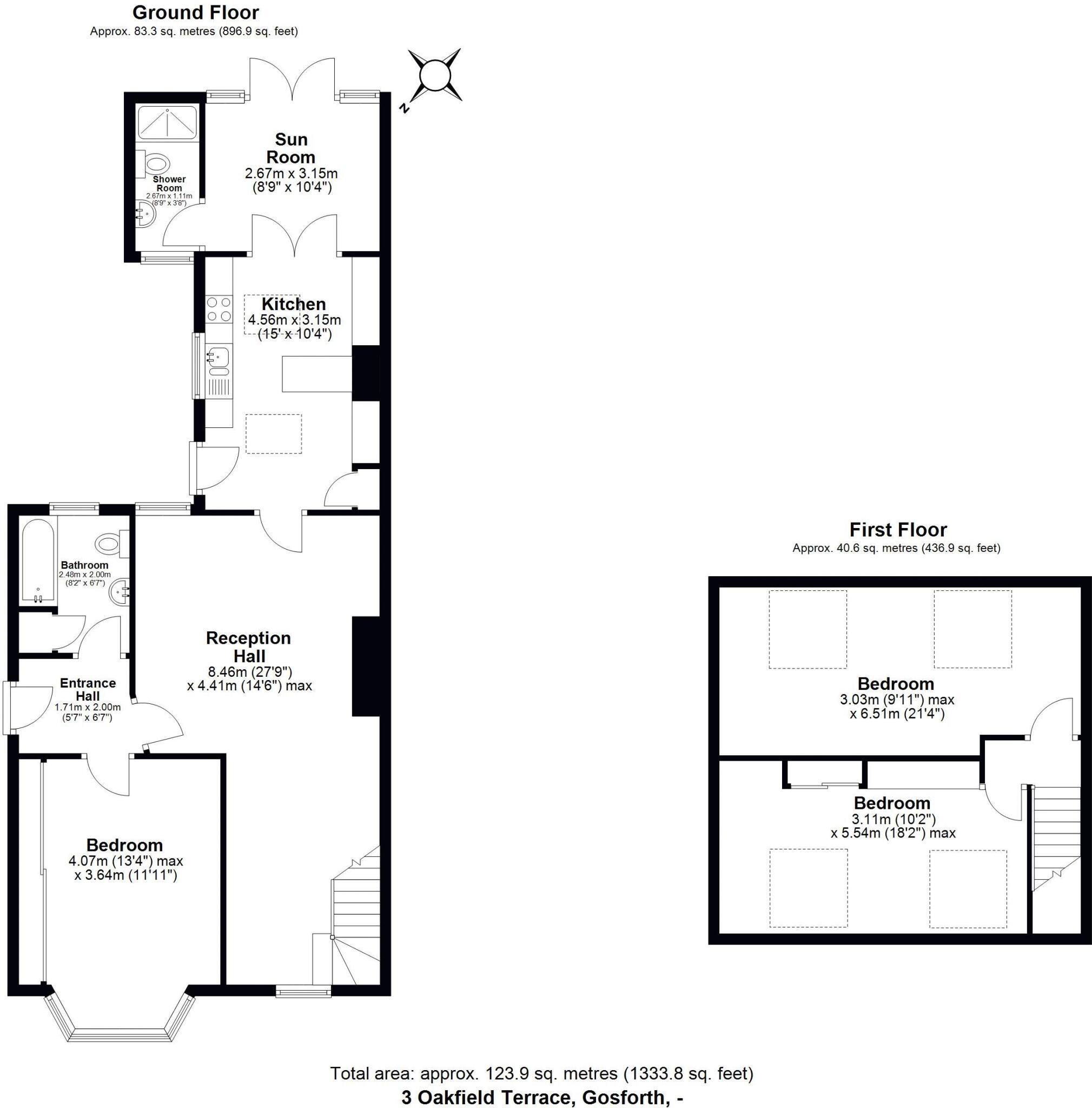 Oakfield Terrace, Gosforth, Newcastle Upon Tyne floorplan