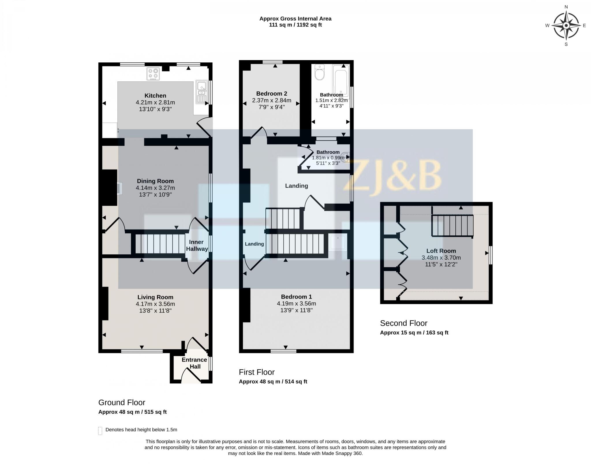 Lansdowne Road, Shrewsbury floorplan