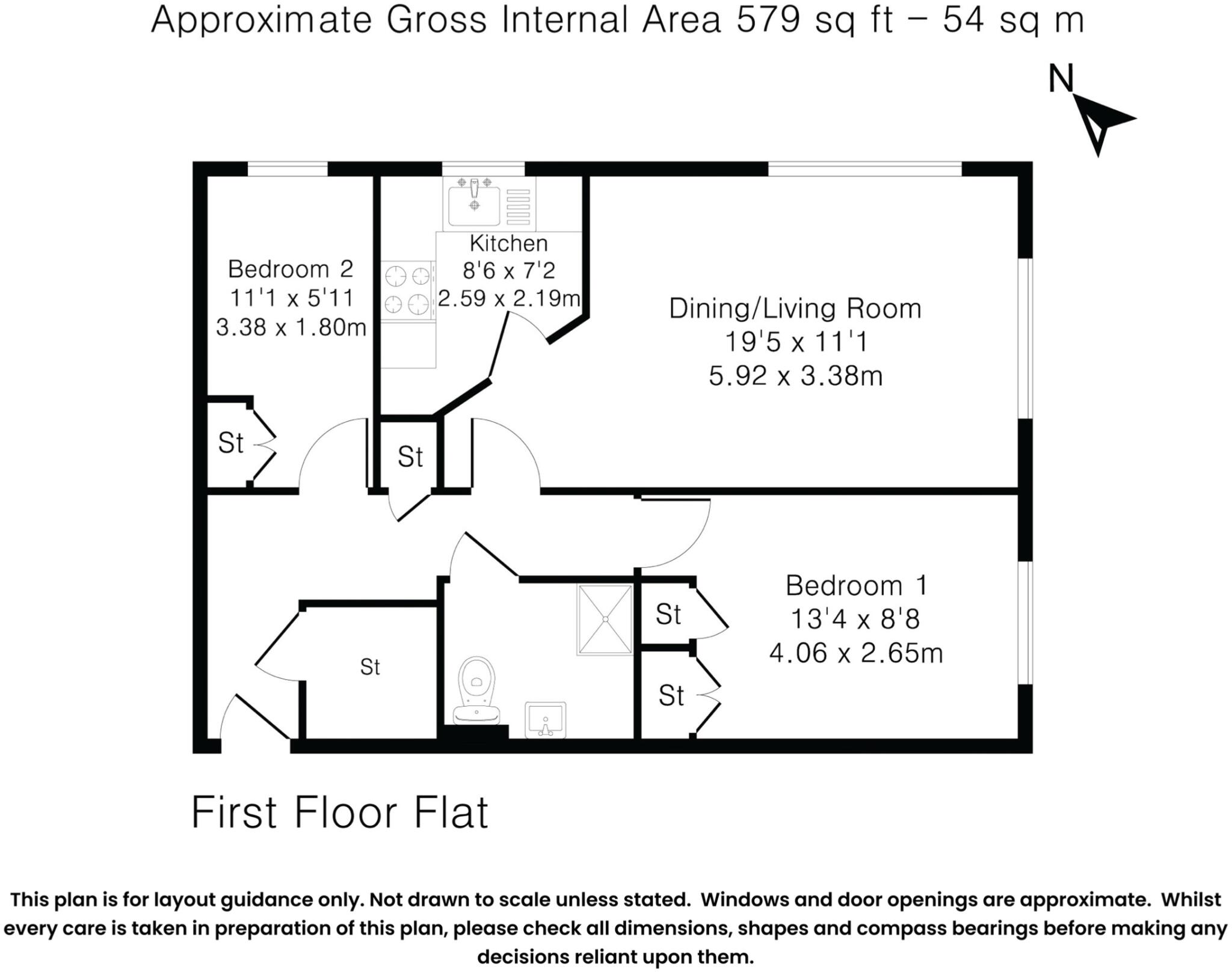 21 Trinity Court, Marlow floorplan