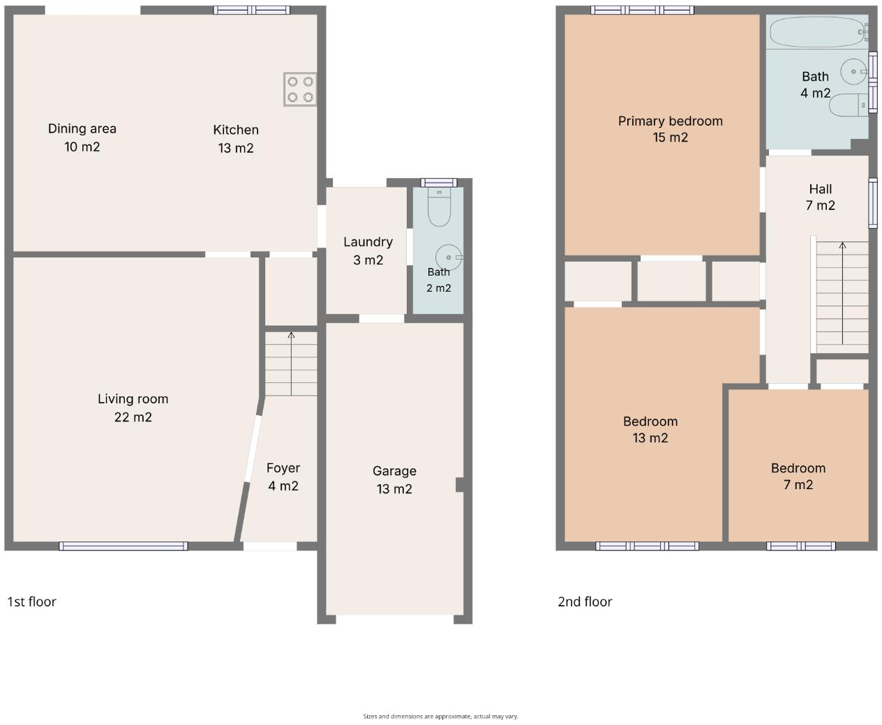 Edmund Road, Brandon floorplan