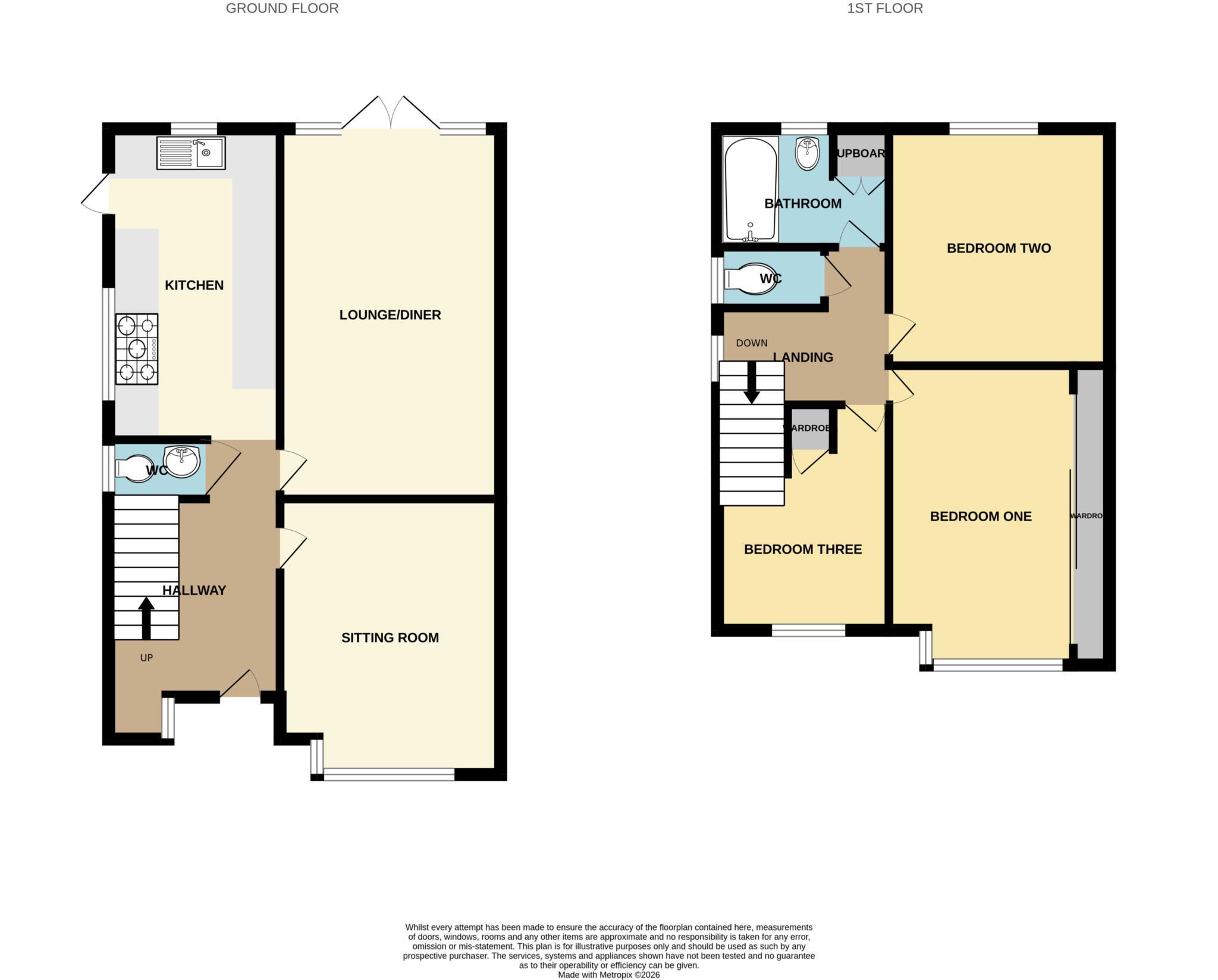 Beechway, Bebington floorplan