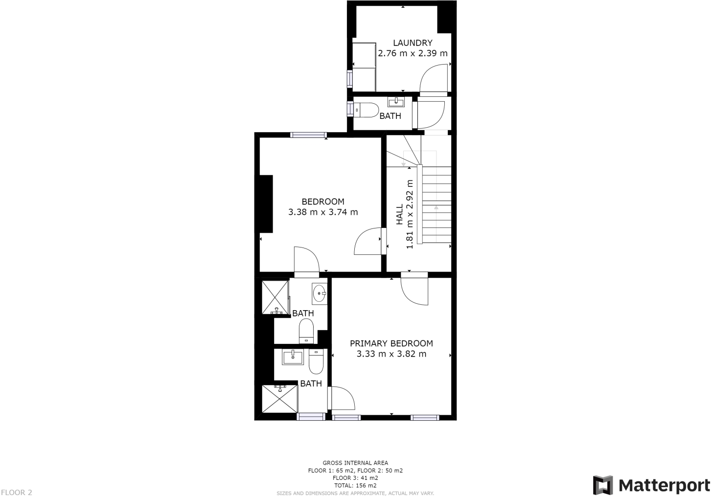 44 Burford Road, Nottingham floorplan