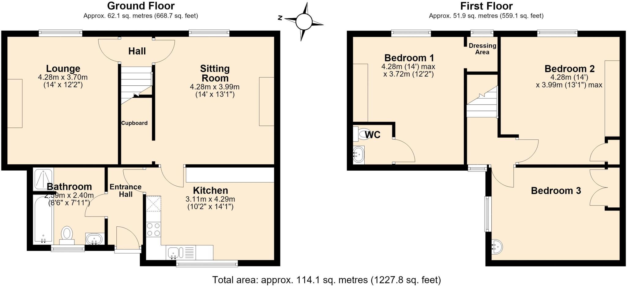 Higher Providence Cottage, Throwleigh, Devon floorplan