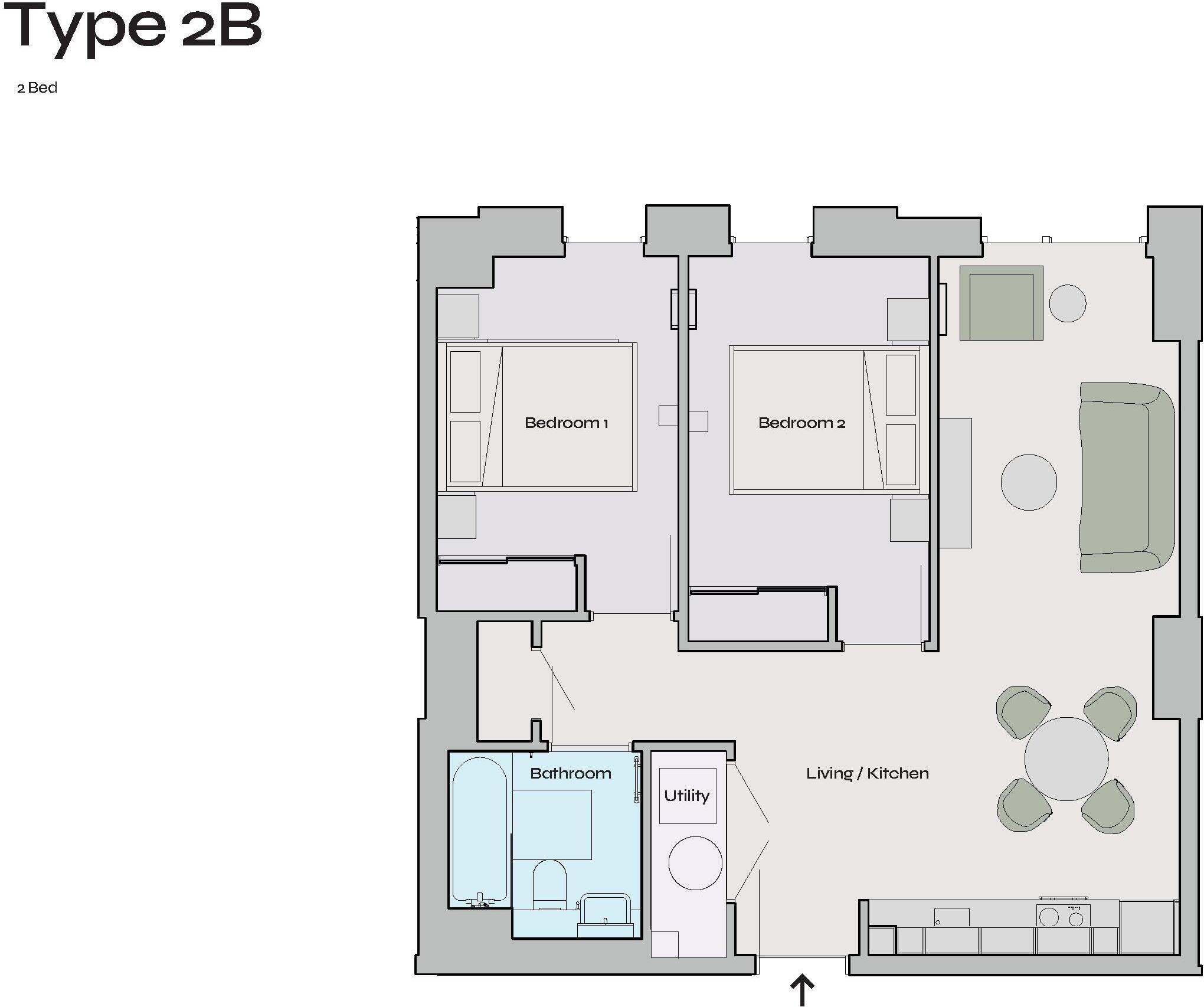 The Castings, Heyrod Street, Manchester floorplan
