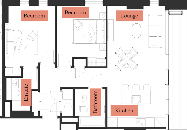 The Slate Yard, M3 floorplan