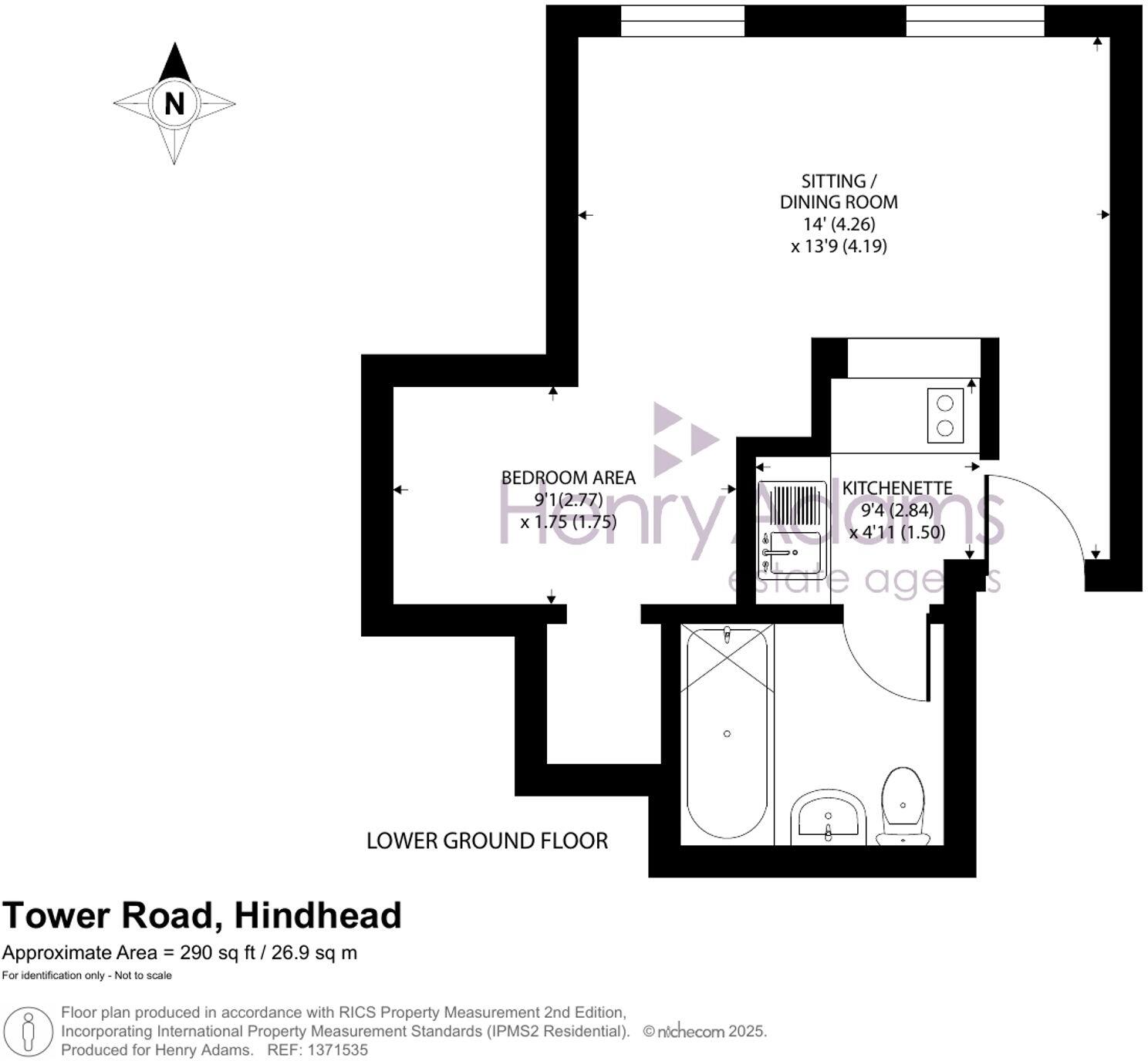 Tower Road, Heatherbank, GU26 floorplan