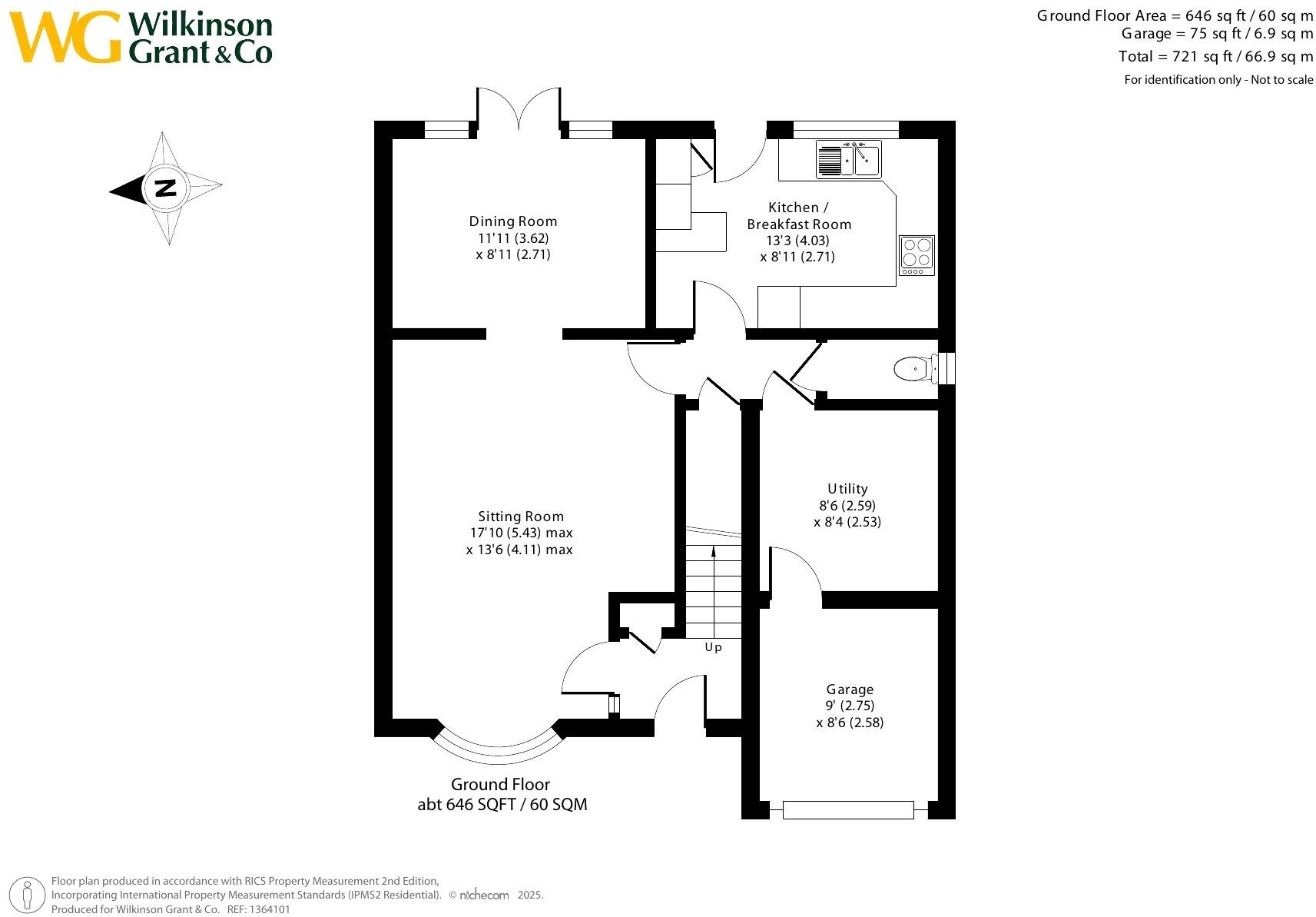 St James, Exeter floorplan