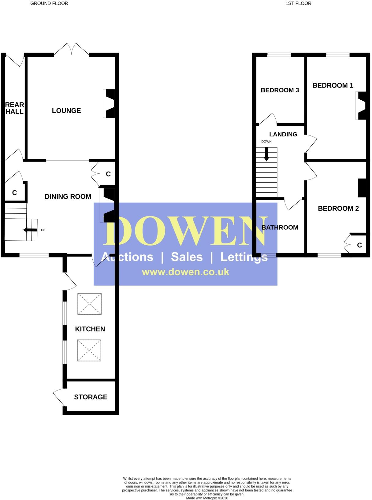 Old Park Terrace, Byers Green, Spennymoor, County Durham, DL16 floorplan