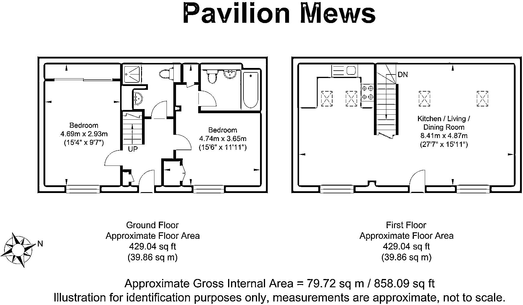 Pavilion Mews, Brighton, East Sussex, BN1 floorplan