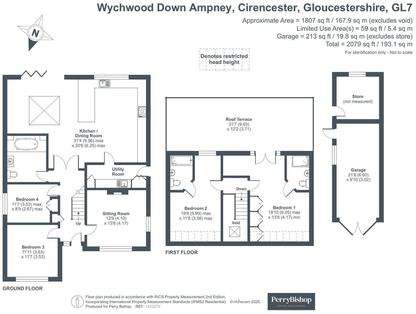 Down Ampney, Cirencester, Gloucestershire, GL7 floorplan