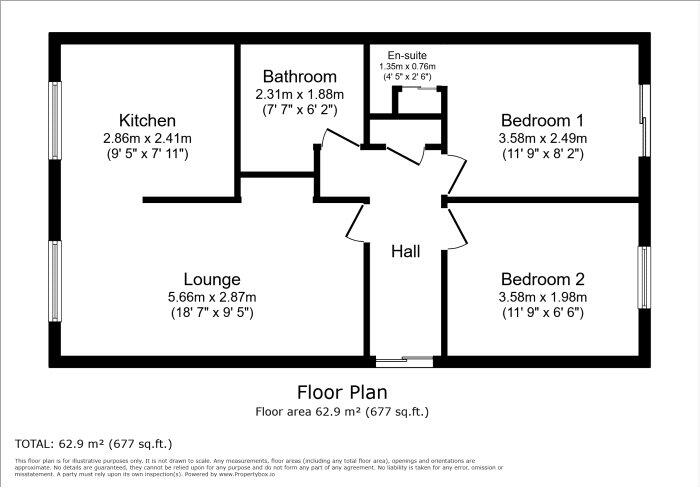 Cleves Court, Firs Avenue, Windsor, SL4 floorplan