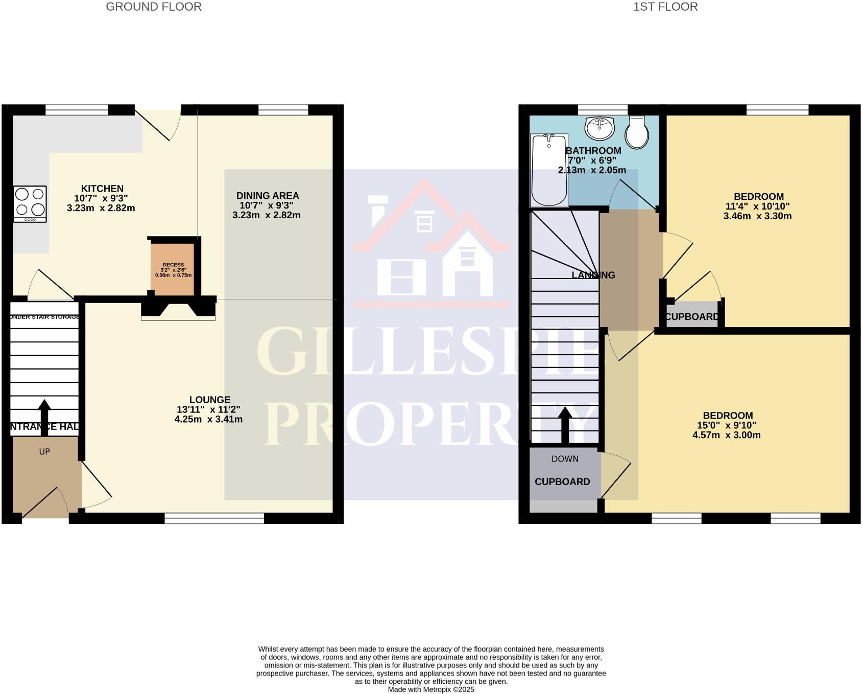 15 Mariner Street, Camelon, FK1 LF floorplan