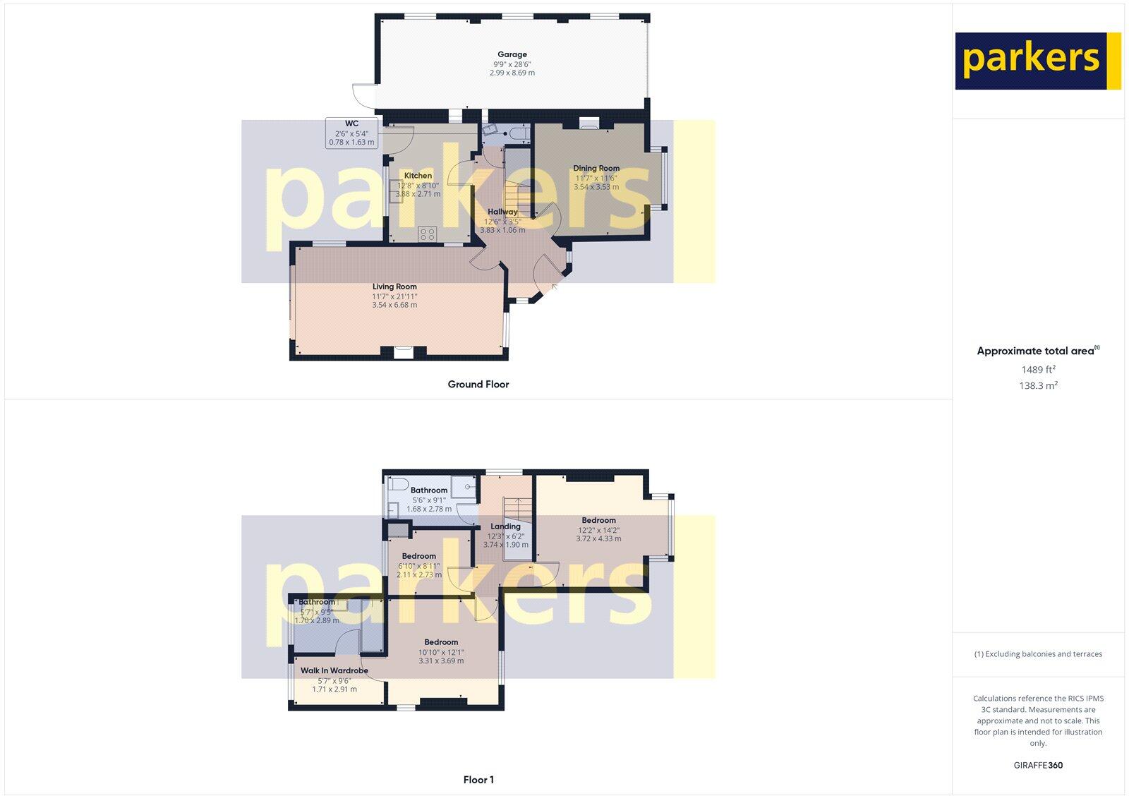 Whitegates Lane, Earley, Reading, Berkshire, RG6 floorplan