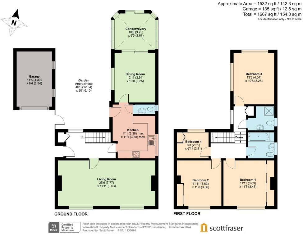 Davenport Road, Witney, Oxfordshire floorplan