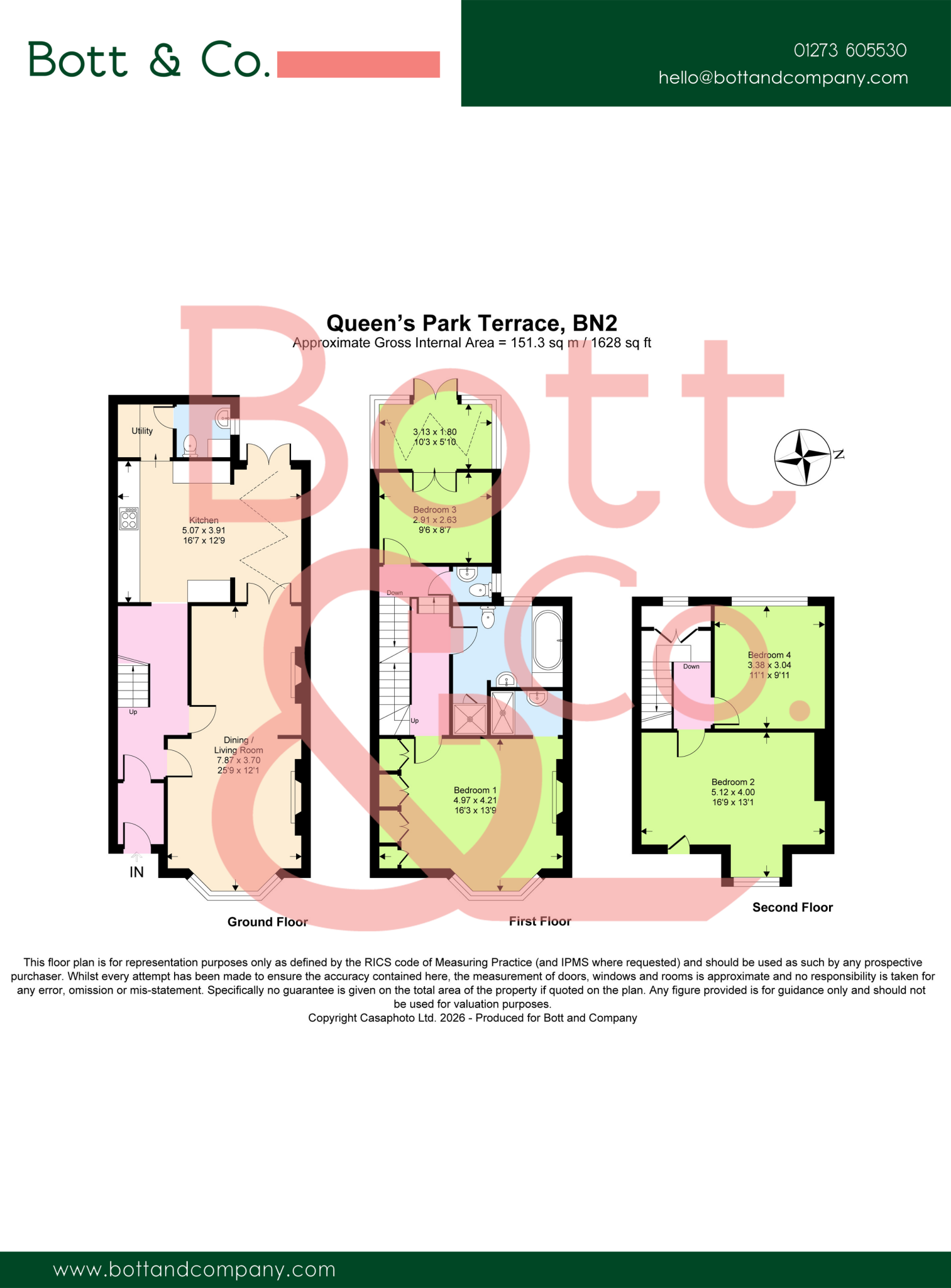 Queens Park Terrace, Brighton floorplan