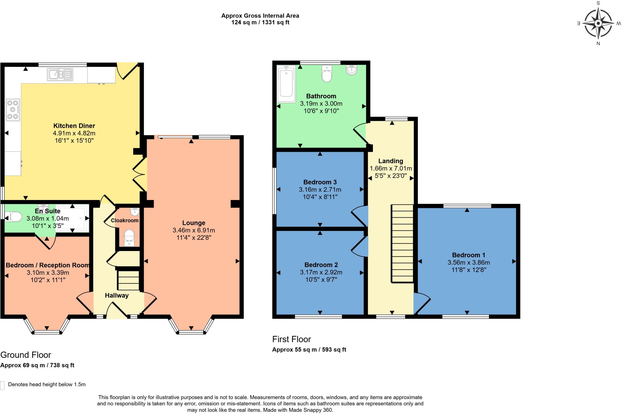 Sapcote Road, Burbage, Hinckley floorplan